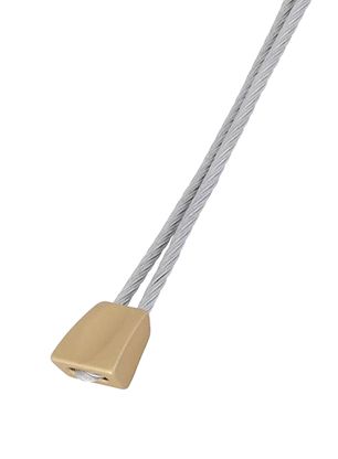 Vklíněnec DMM Wallnut 4 - gold/gold