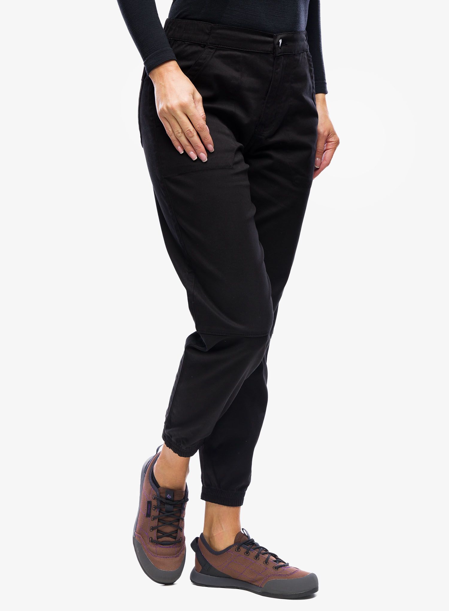 Kalhoty dámské DUER Live Free High Rise Jogger - black