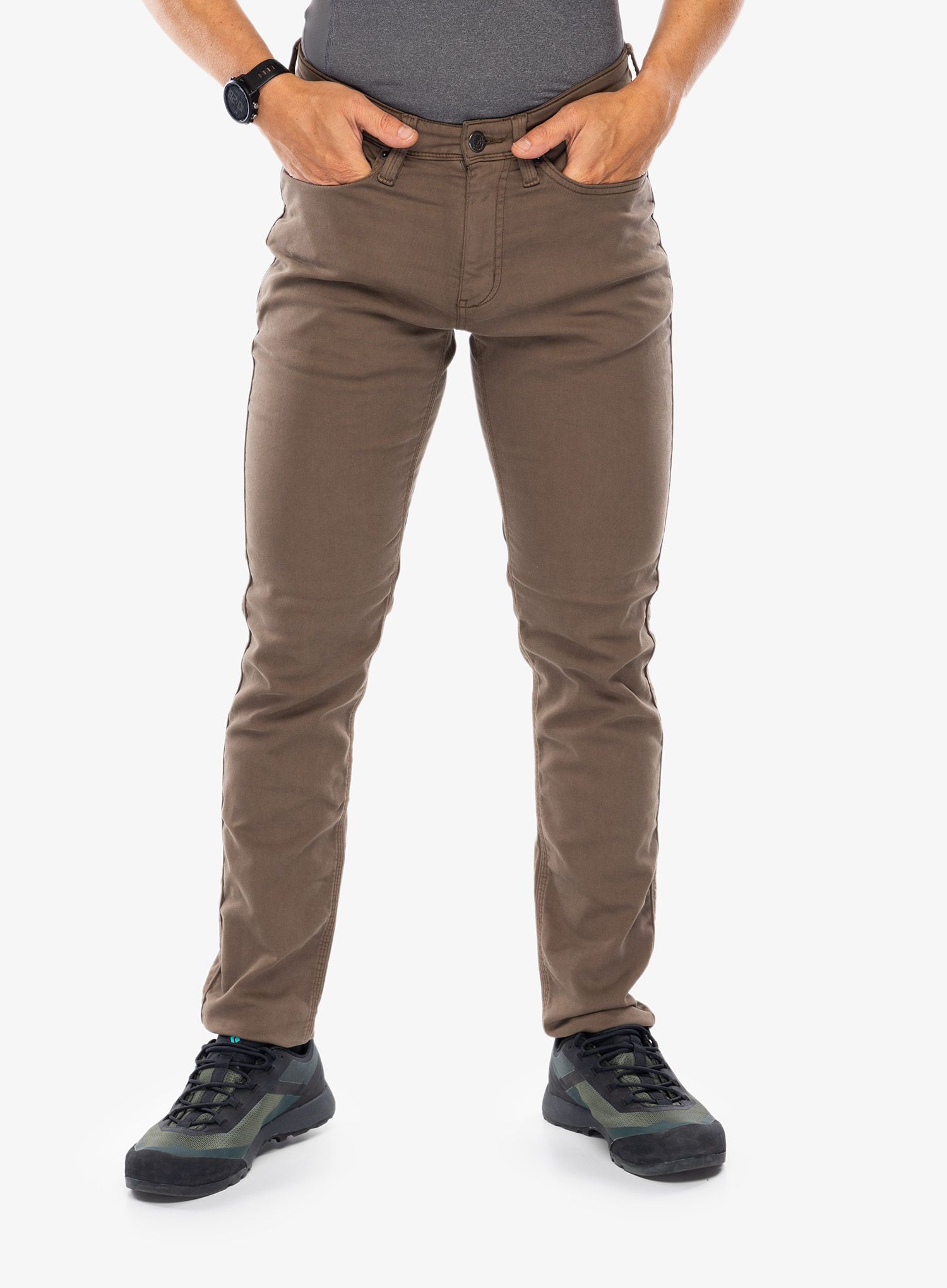Kalhoty DUER No Sweat Slim - timber