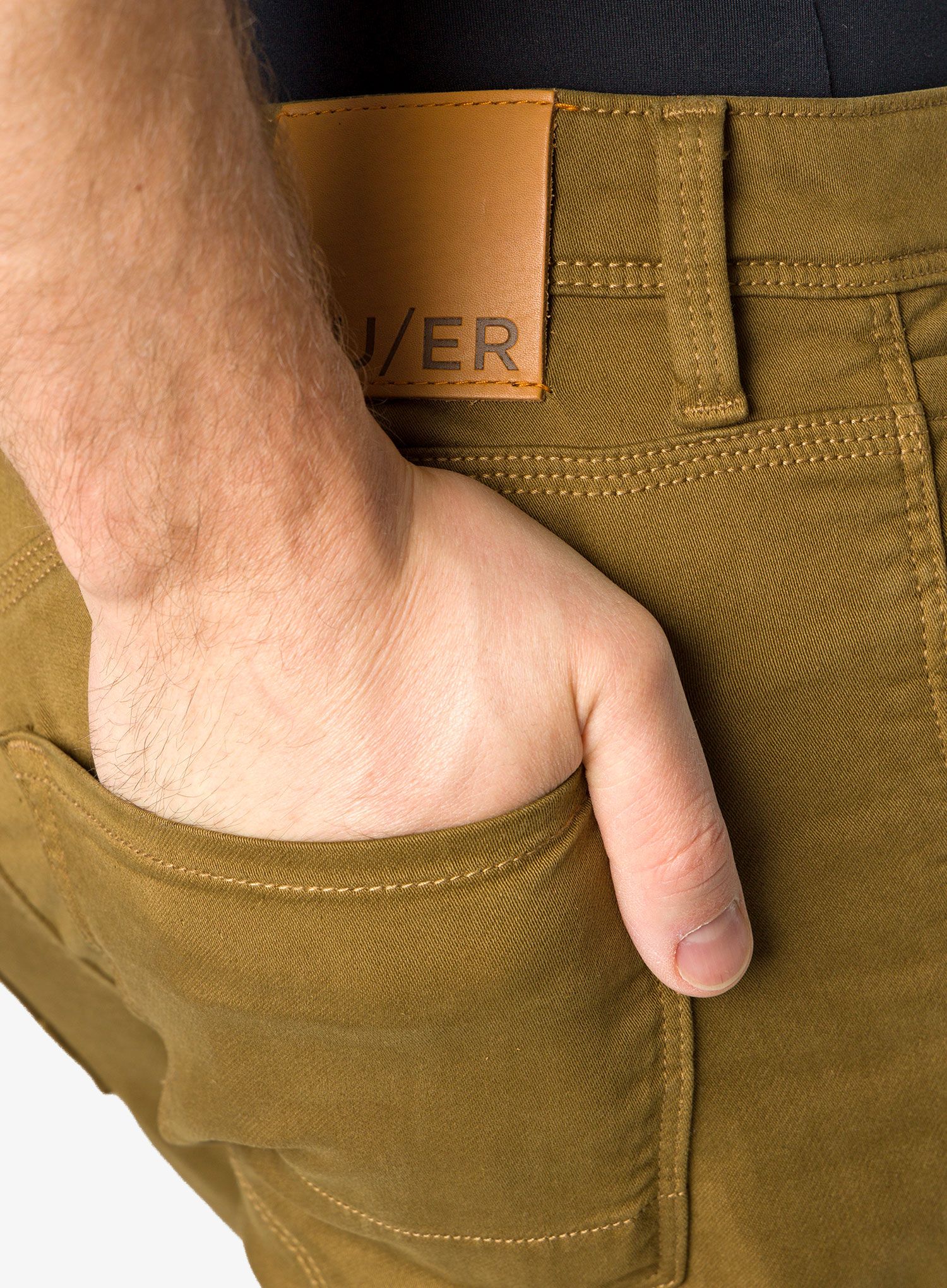 Pánské kalhoty DUER No Sweat Slim - tobacco