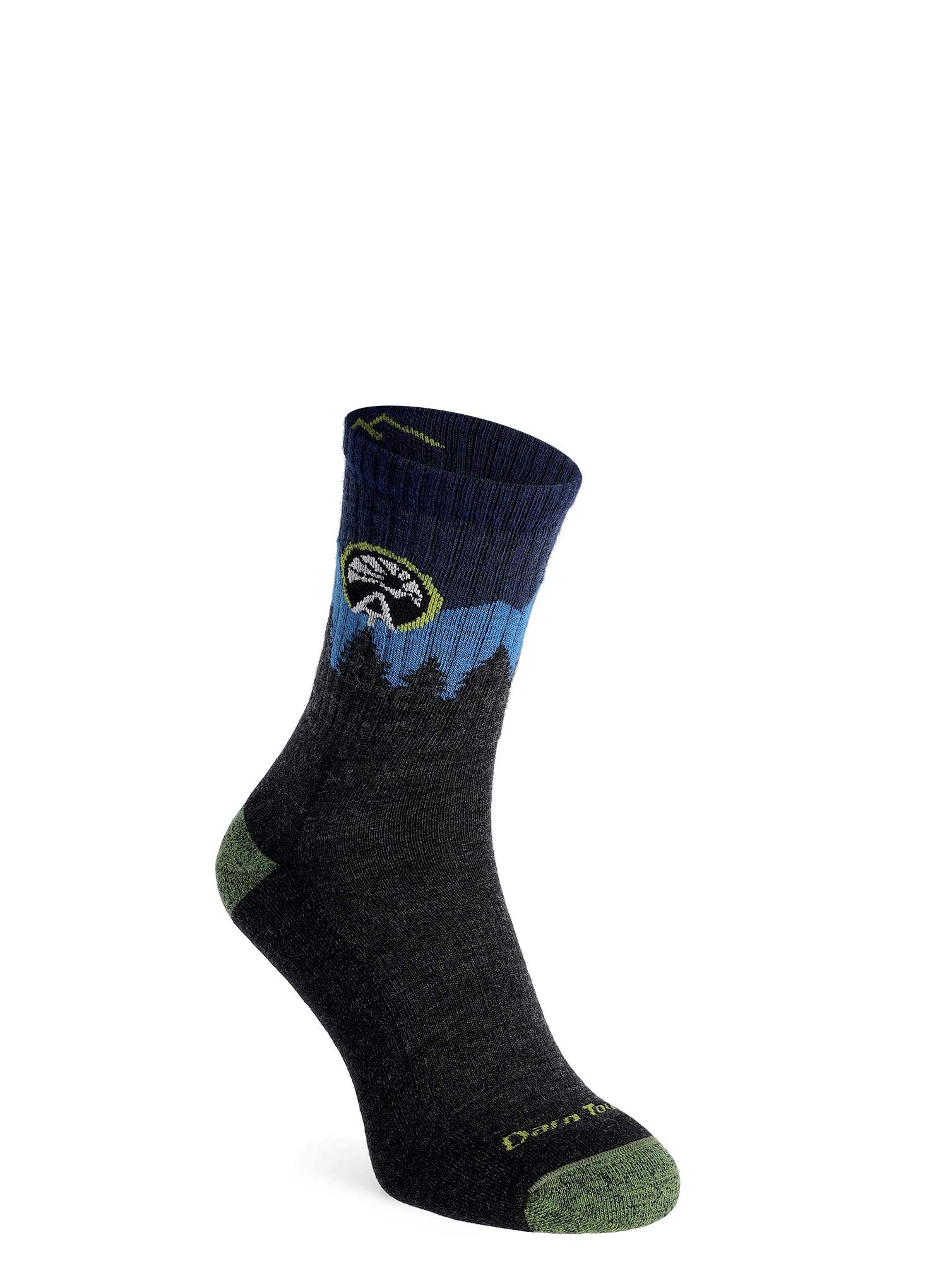 Merino ponožky Darn Tough ATC Micro Crew Midweight with Cushion - eclipse