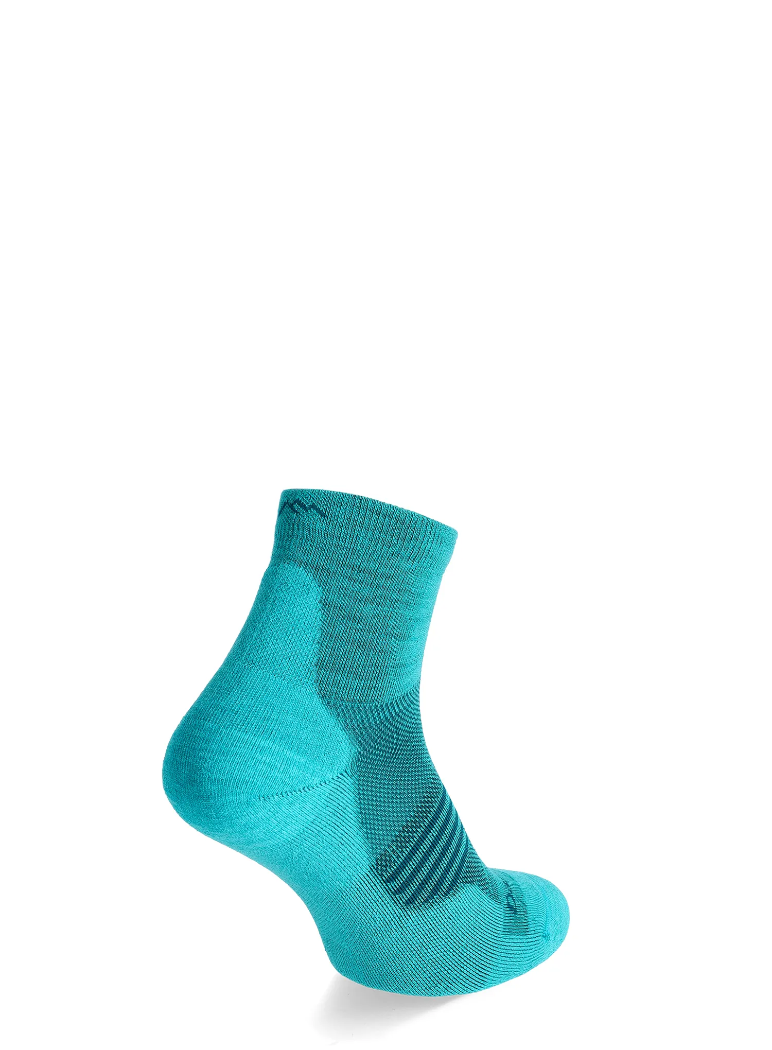 Dámské ponožky Darn Tough Element 1/4 Lightweight with Cushion - cyan