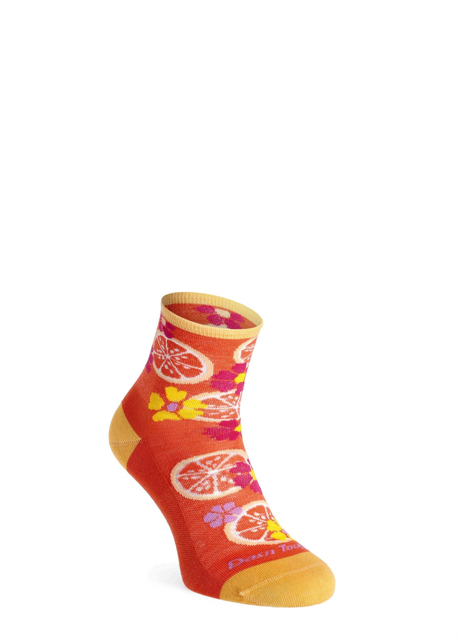 Dámské ponožky Darn Tough Fruit Stand Shorty Lightweight - grapefruit