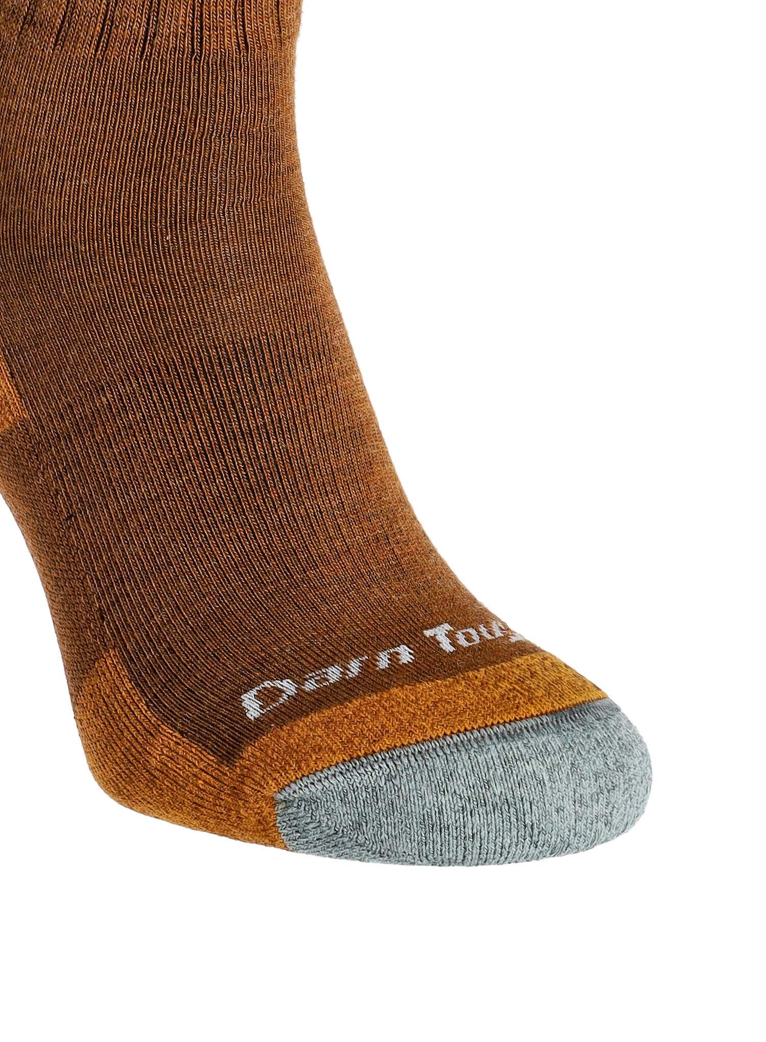 Dámské ponožky Darn Tough Hiker Micro Crew Midweight with Cushion - copper