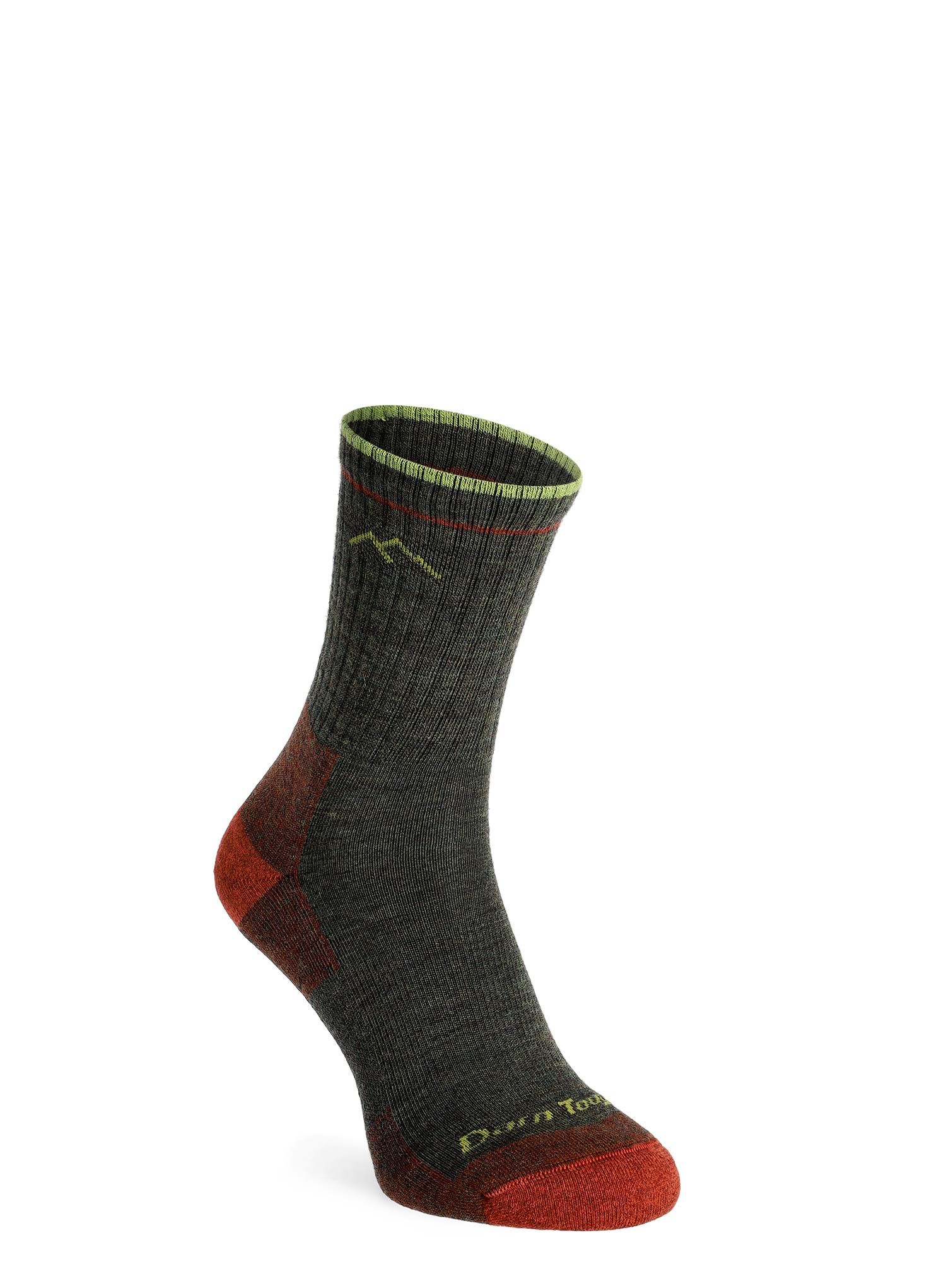 Dámské ponožky Darn Tough Hiker Micro Crew Midweight with Cushion - forest