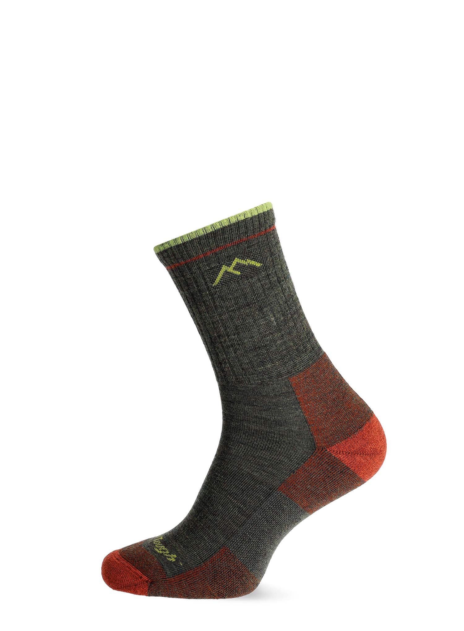 Dámské ponožky Darn Tough Hiker Micro Crew Midweight with Cushion - forest