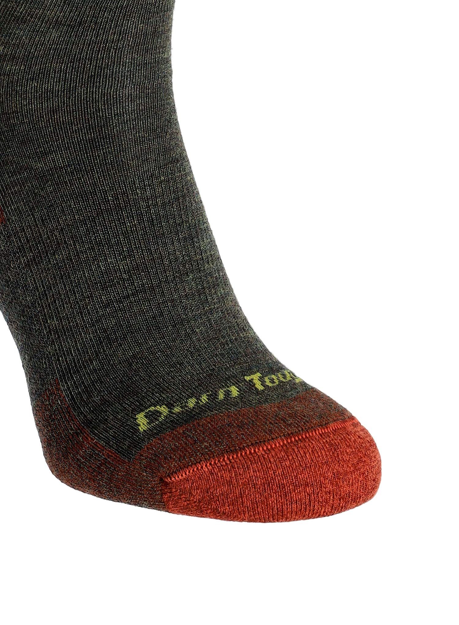 Dámské ponožky Darn Tough Hiker Micro Crew Midweight with Cushion - forest
