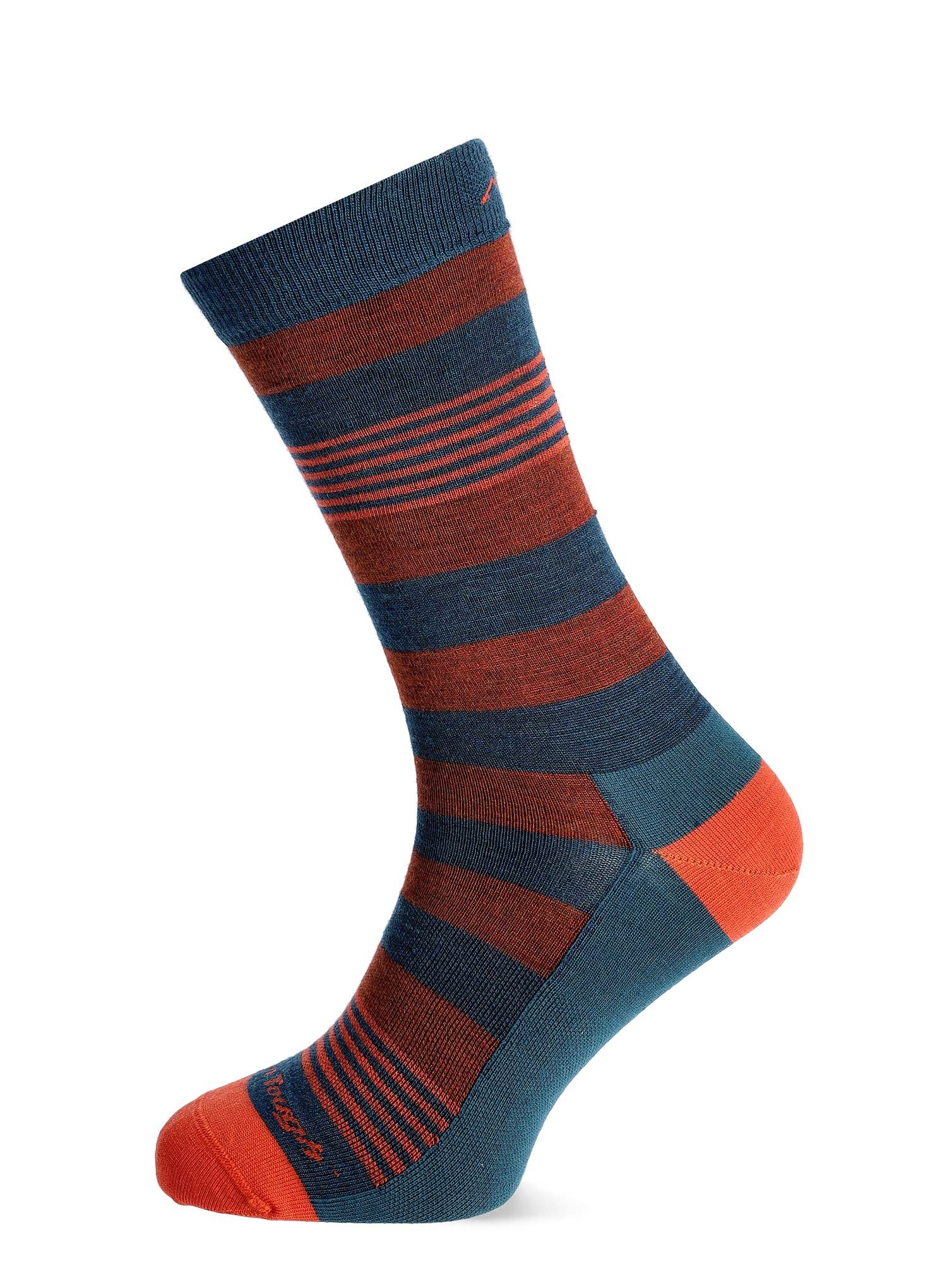 Merino ponožky Darn Tough Oxford Crew Lightweight - dark teal