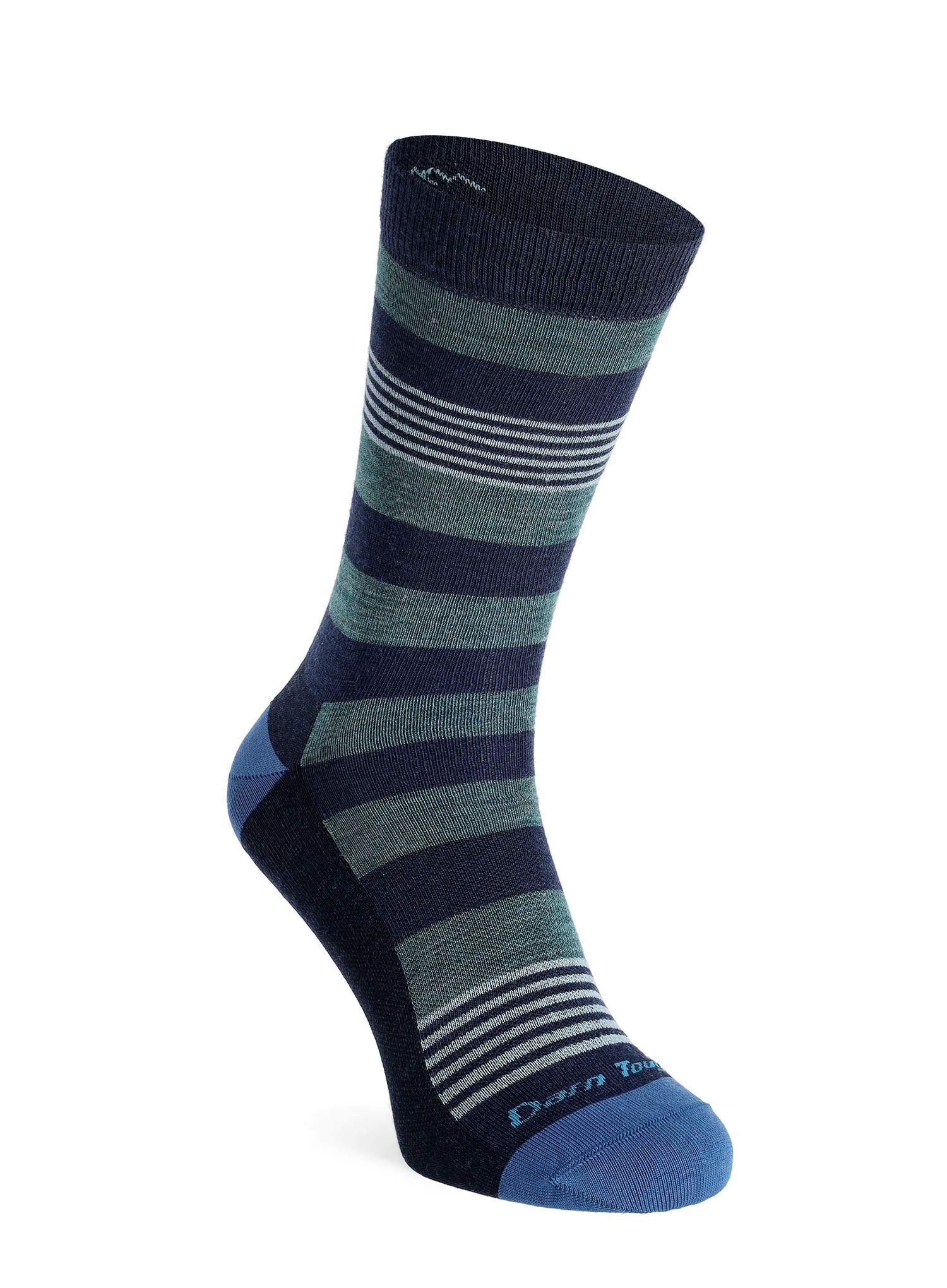 Merino ponožky Darn Tough Oxford Crew Lightweight - eclipse