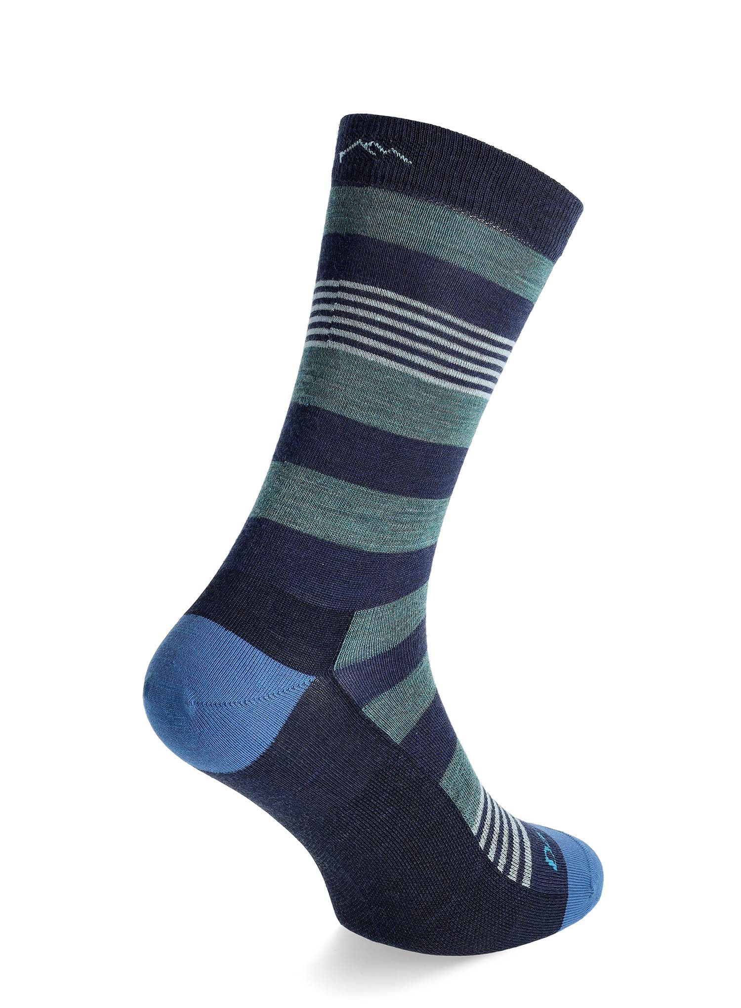 Merino ponožky Darn Tough Oxford Crew Lightweight - eclipse