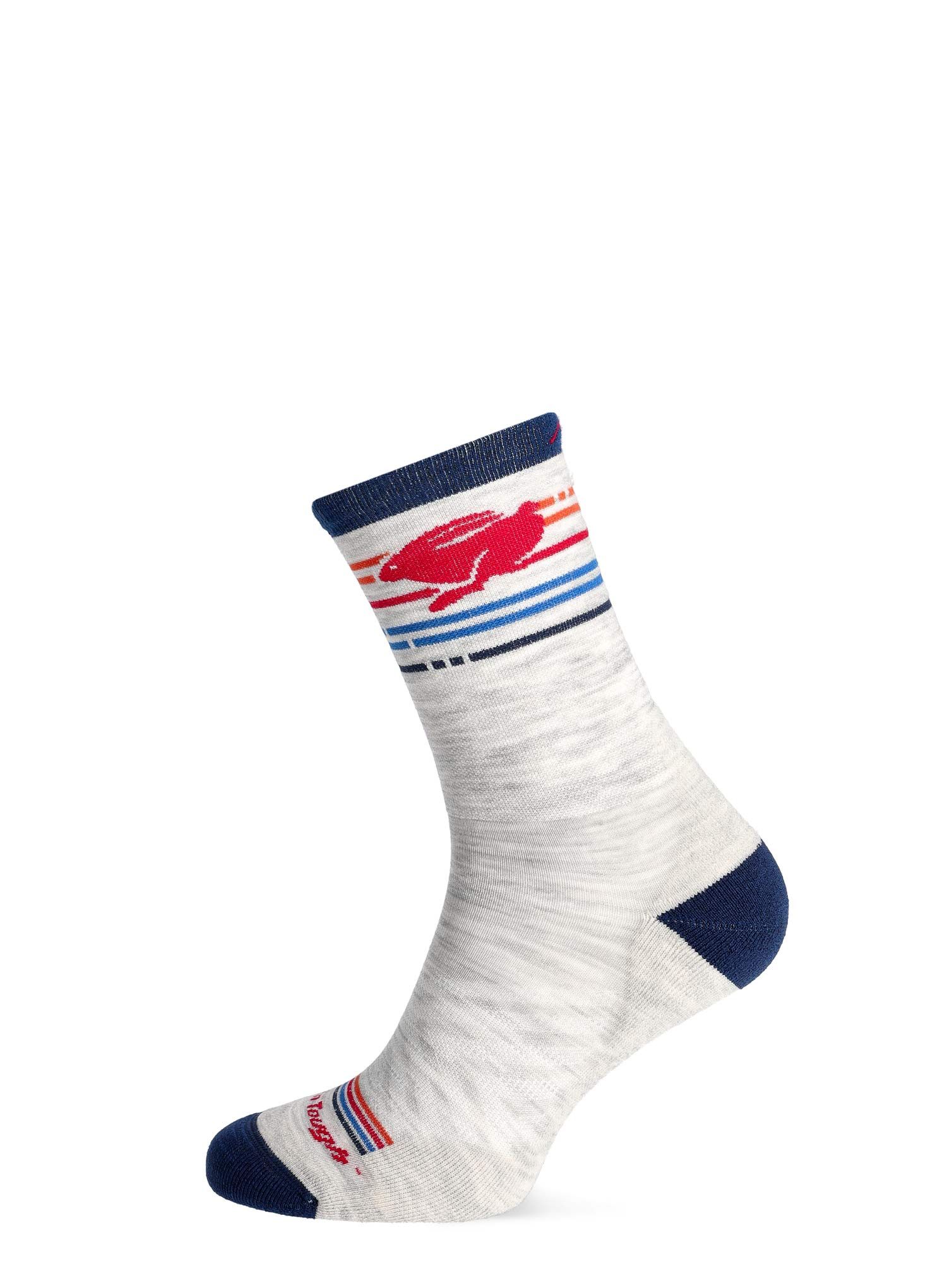 Ponožky na běhání Darn Tough Pacer Micro Crew Ultra-Lightweight with Cushion - ash