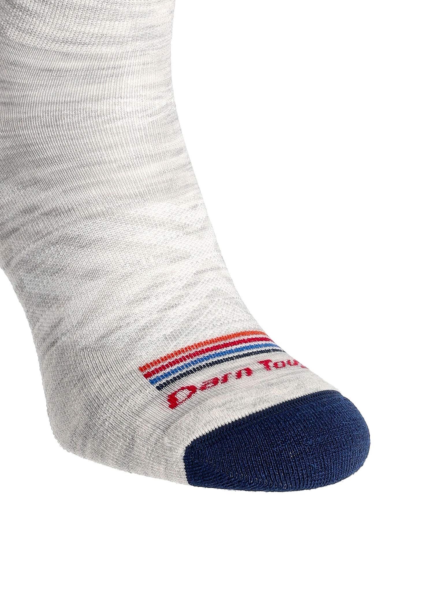 Ponožky na běhání Darn Tough Pacer Micro Crew Ultra-Lightweight with Cushion - ash