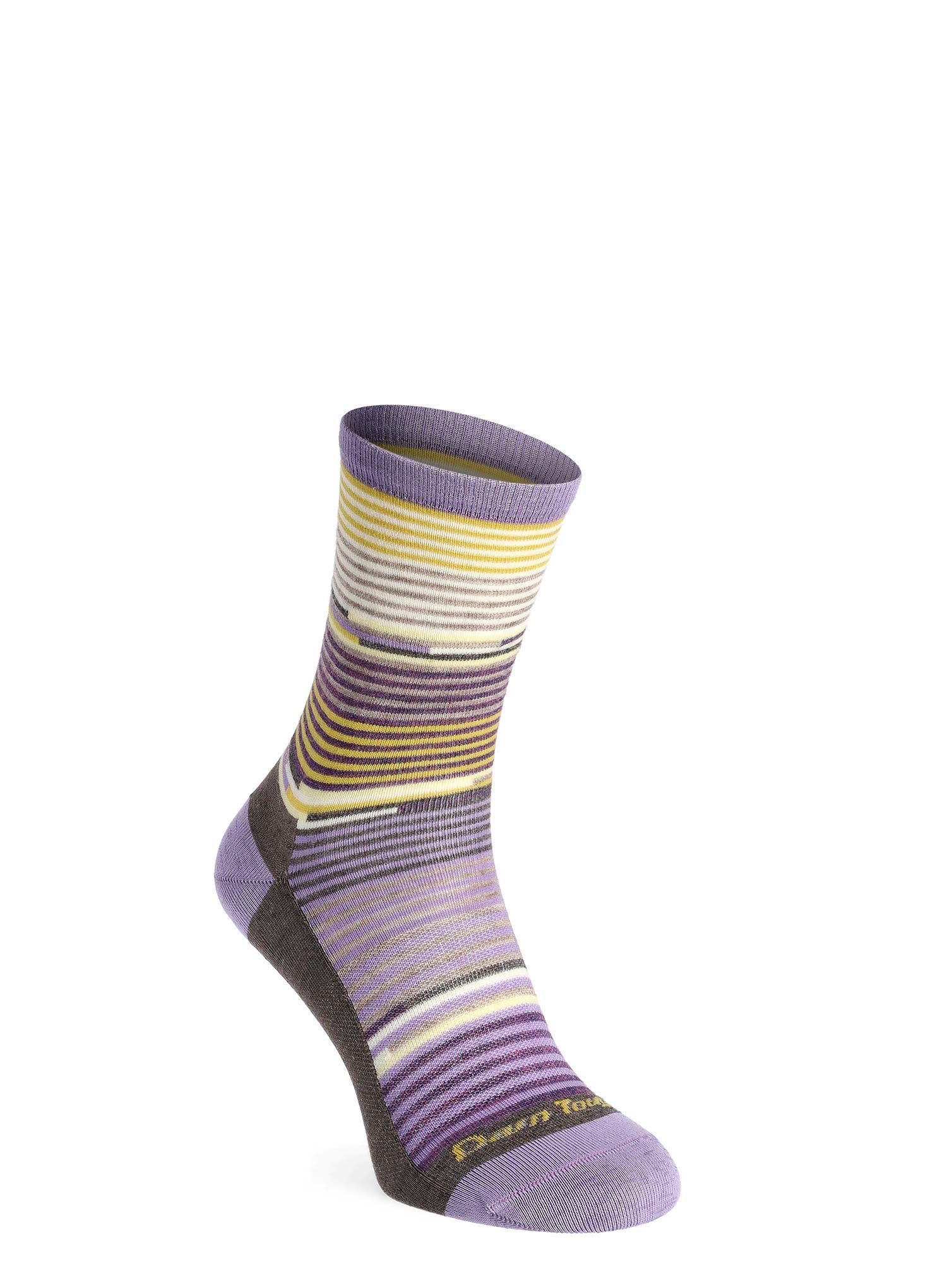 Dámské ponožky Darn Tough Pixie Crew Lightweight - lavender