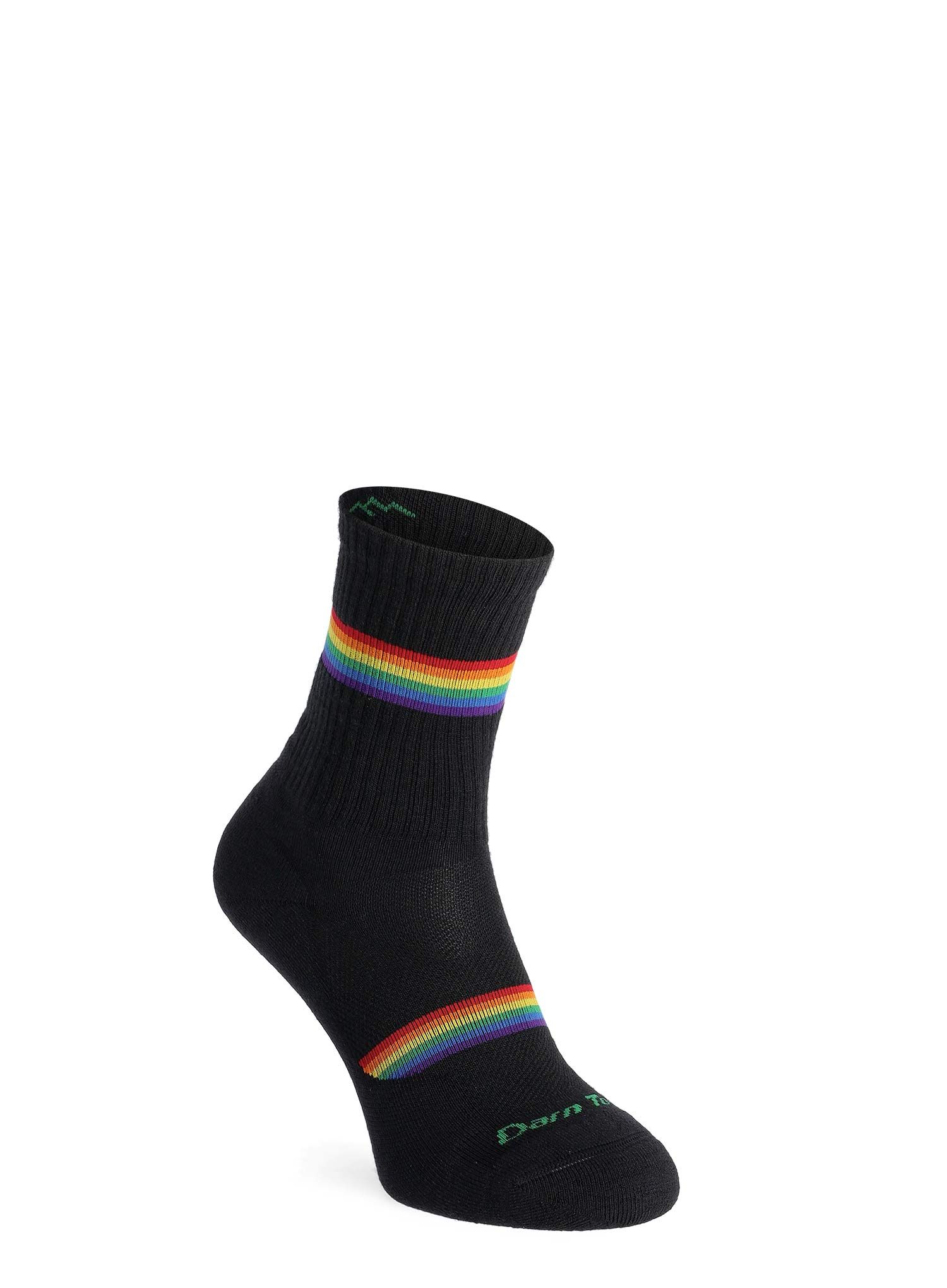 Dámské ponožky Darn Tough Prism Micro Crew Lightweight with Cushion - black