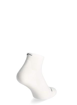 Ponožky na běhání Darn Tough Run 1/4 Ultra-Lightweight with Cushion - white