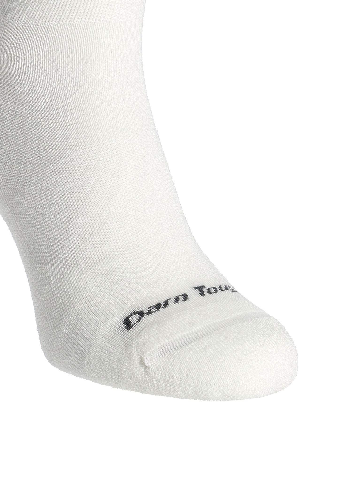 Ponožky na běhání Darn Tough Run 1/4 Ultra-Lightweight with Cushion - white