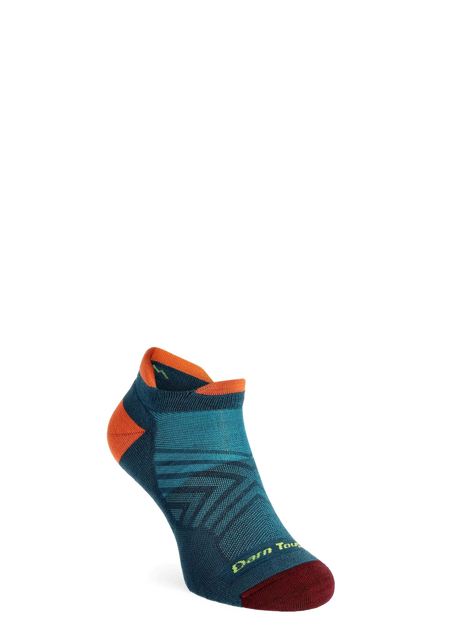 Ponožky na běhání Darn Tough Run No Show Tab Ultra-Lightweight with Cushion - dark teal