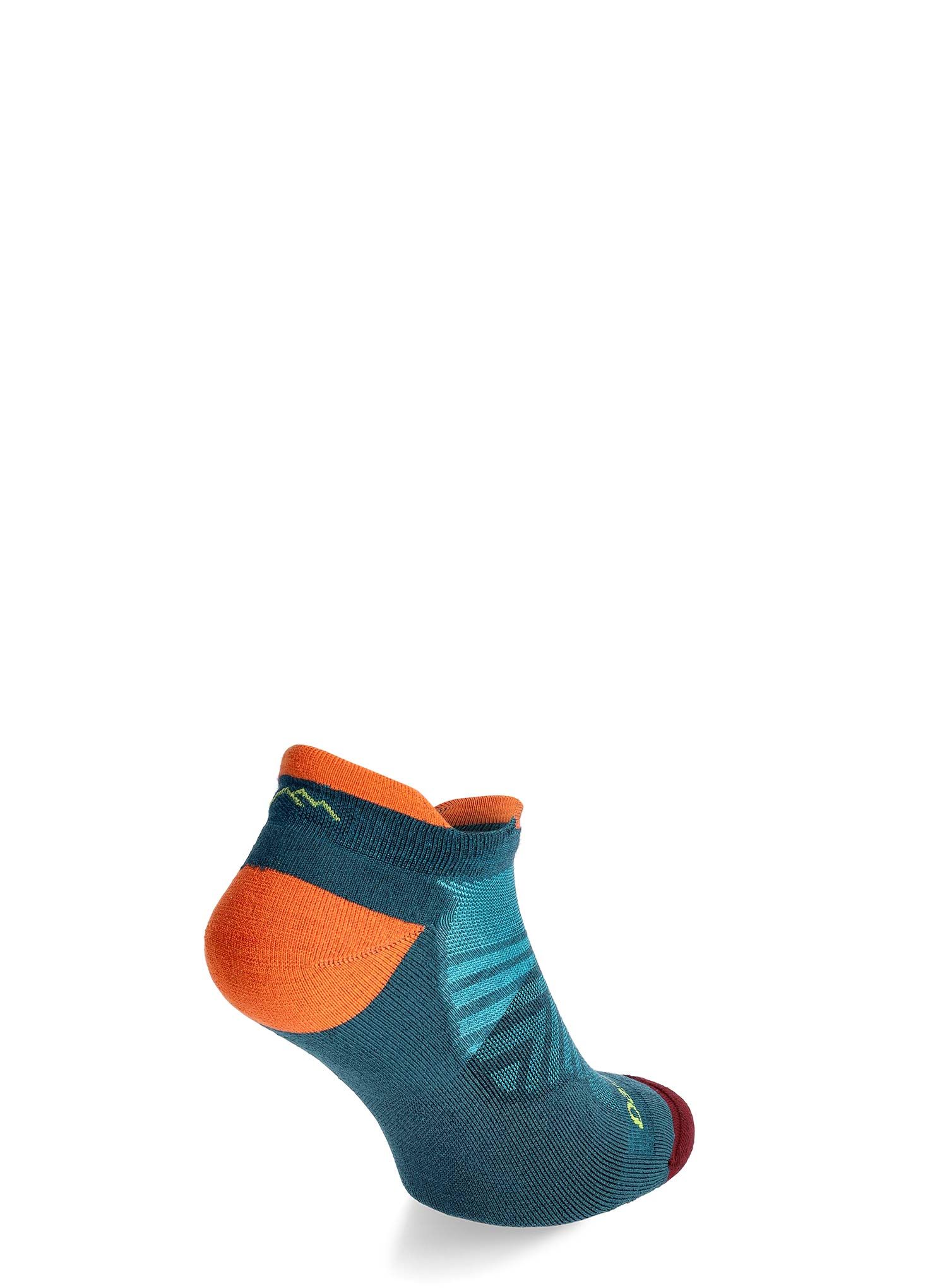 Ponožky na běhání Darn Tough Run No Show Tab Ultra-Lightweight with Cushion - dark teal