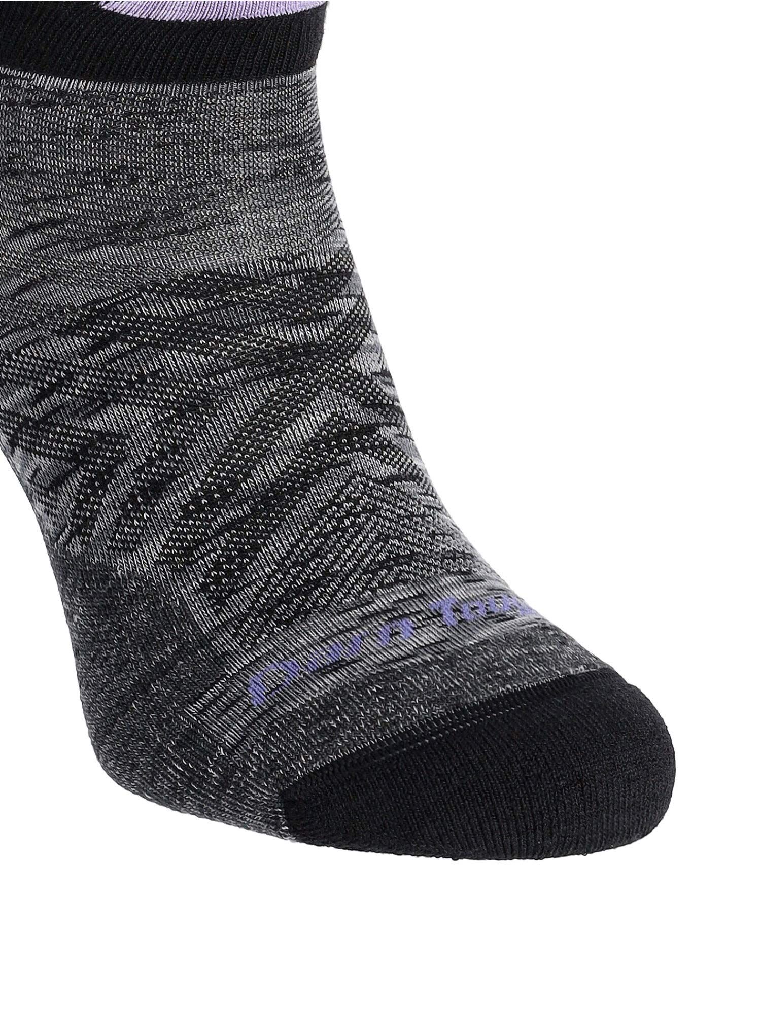 Dámské ponožky Darn Tough Run No Show Tab Ultra-Lightweight with Cushion - space gray