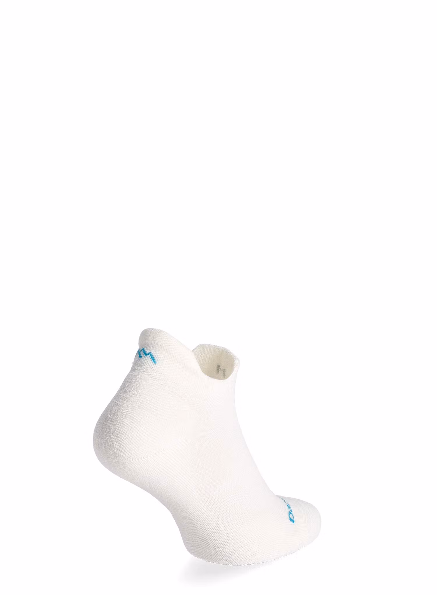 Dámské ponožky Darn Tough Run No Show Tab Ultra-Lightweight with Cushion - white