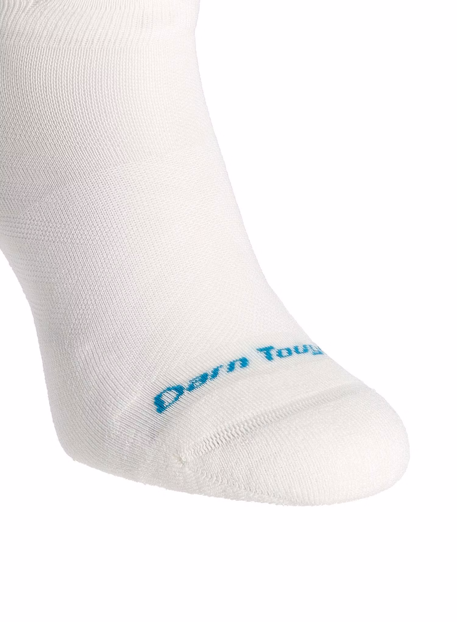 Dámské ponožky Darn Tough Run No Show Tab Ultra-Lightweight with Cushion - white