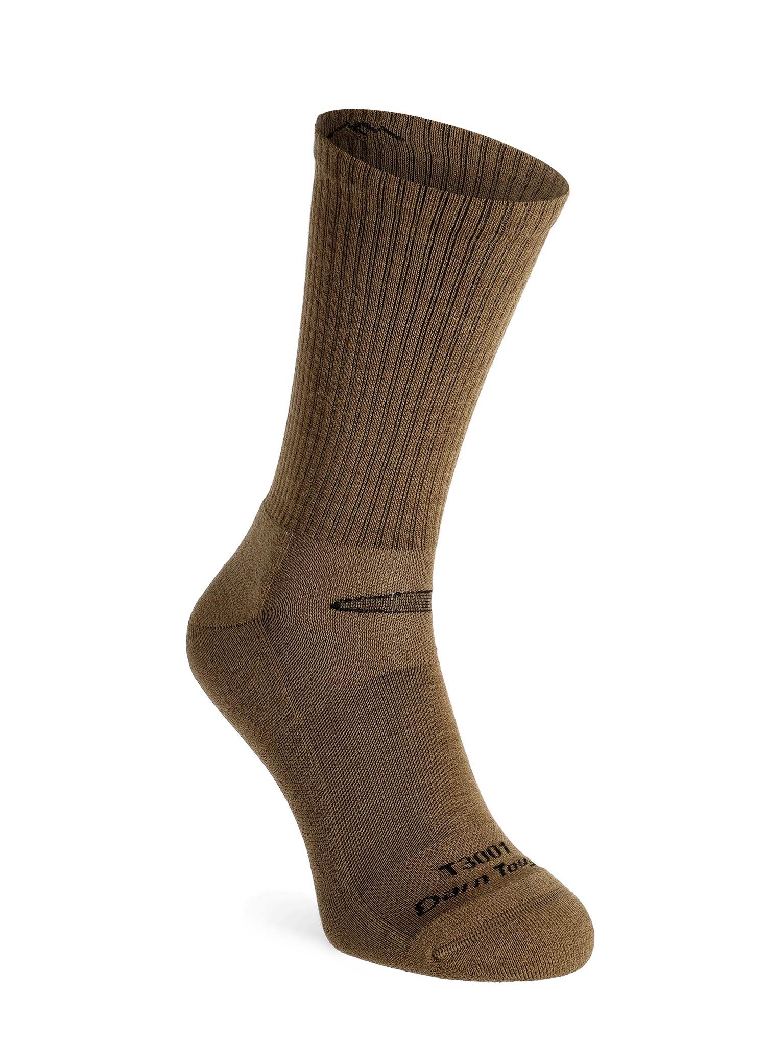 Ponožky Darn Tough T3001 Tactical Micro Crew Lightweight with Cushion - coyote brown