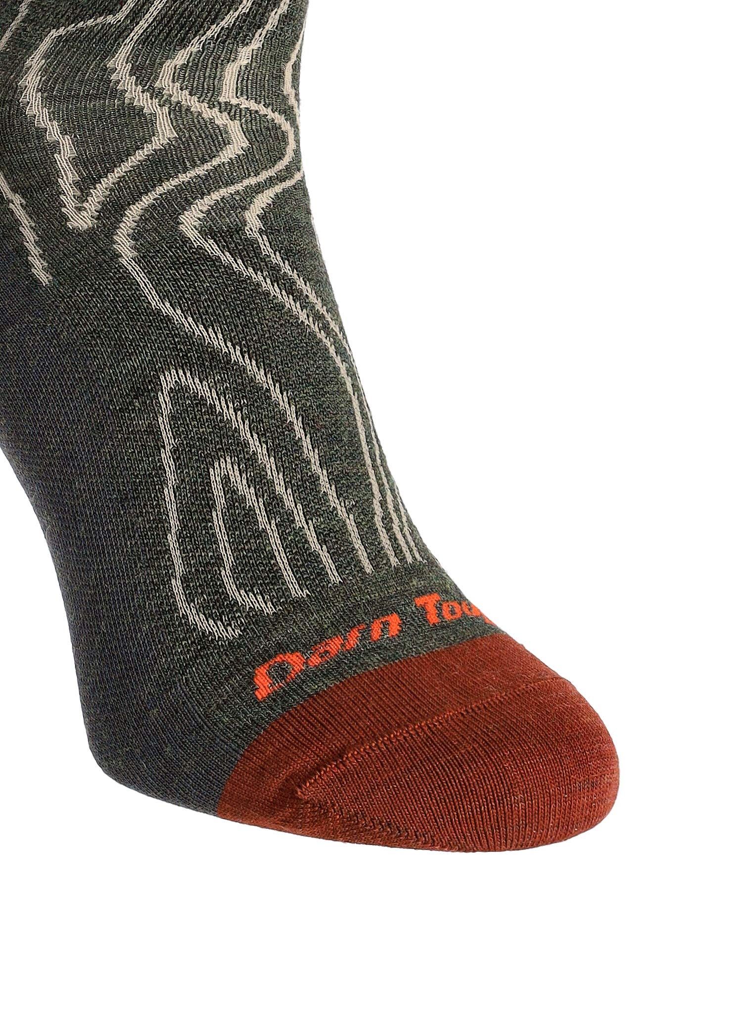 Merino ponožky Darn Tough Woody Crew Lightweight - forest