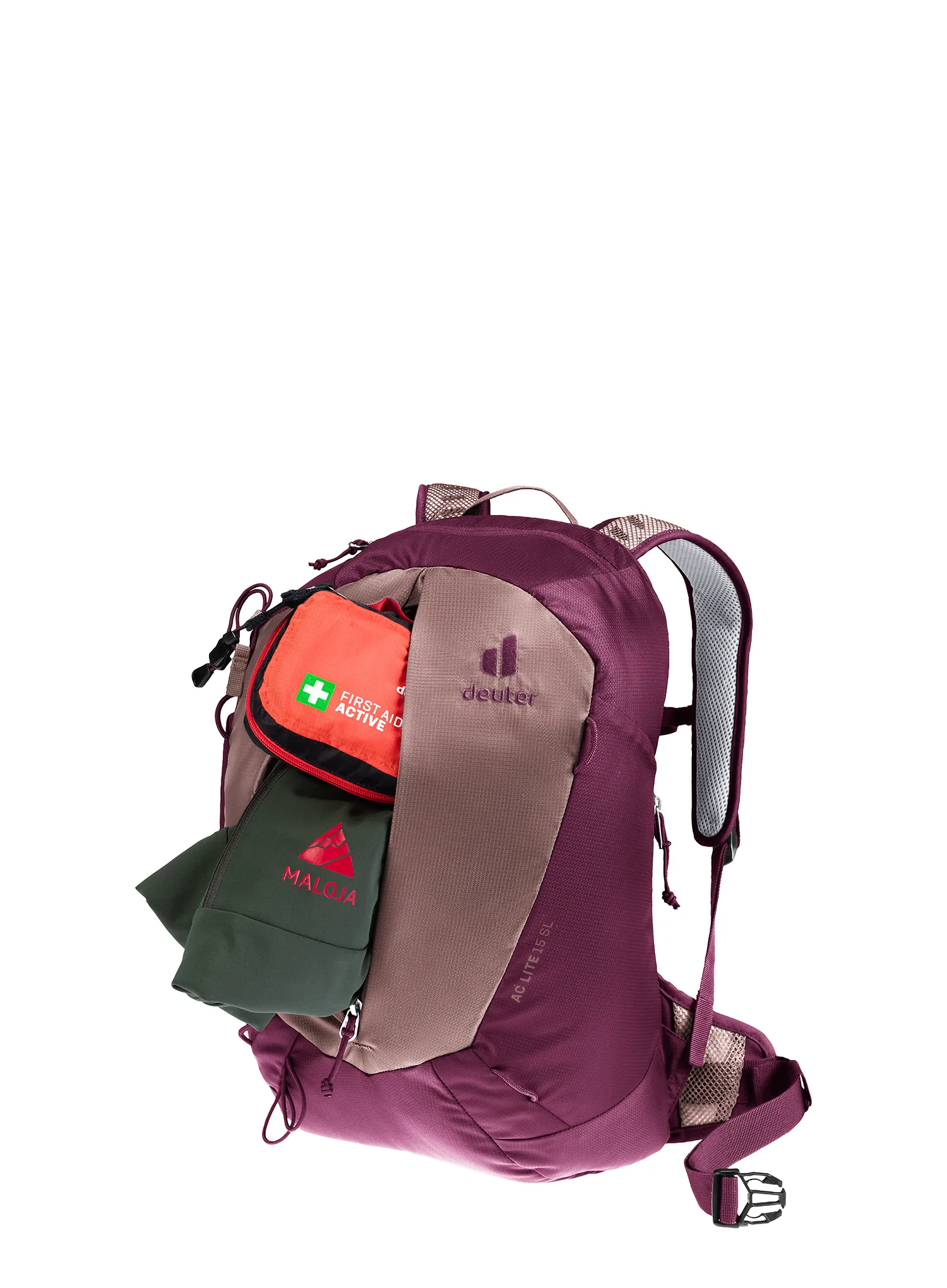 Dámský turistický batoh Deuter AC Lite 15 SL - ashrose/cassis