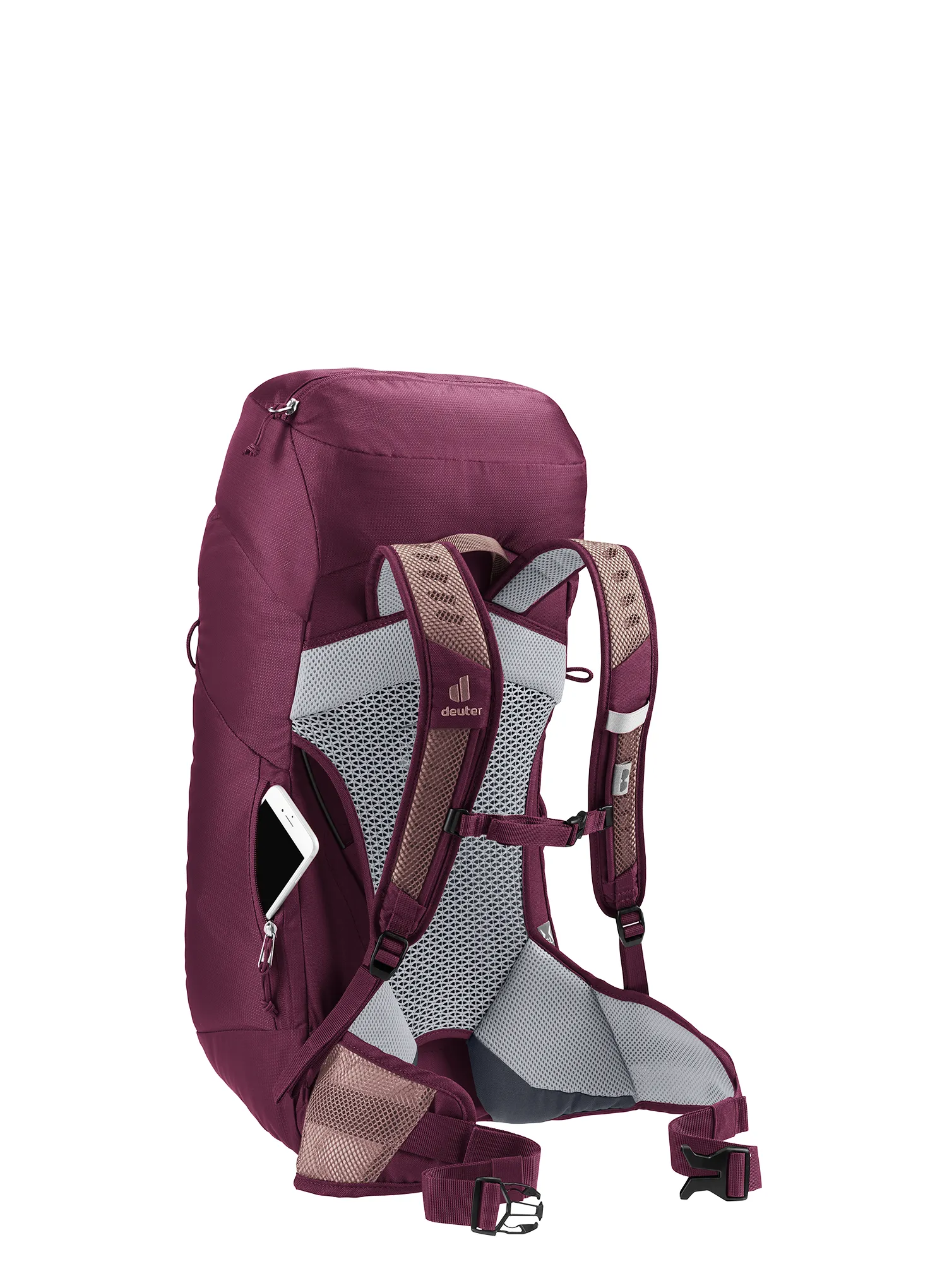 Dámský turistický batoh Deuter AC Lite 28 SL - ashrose/cassis