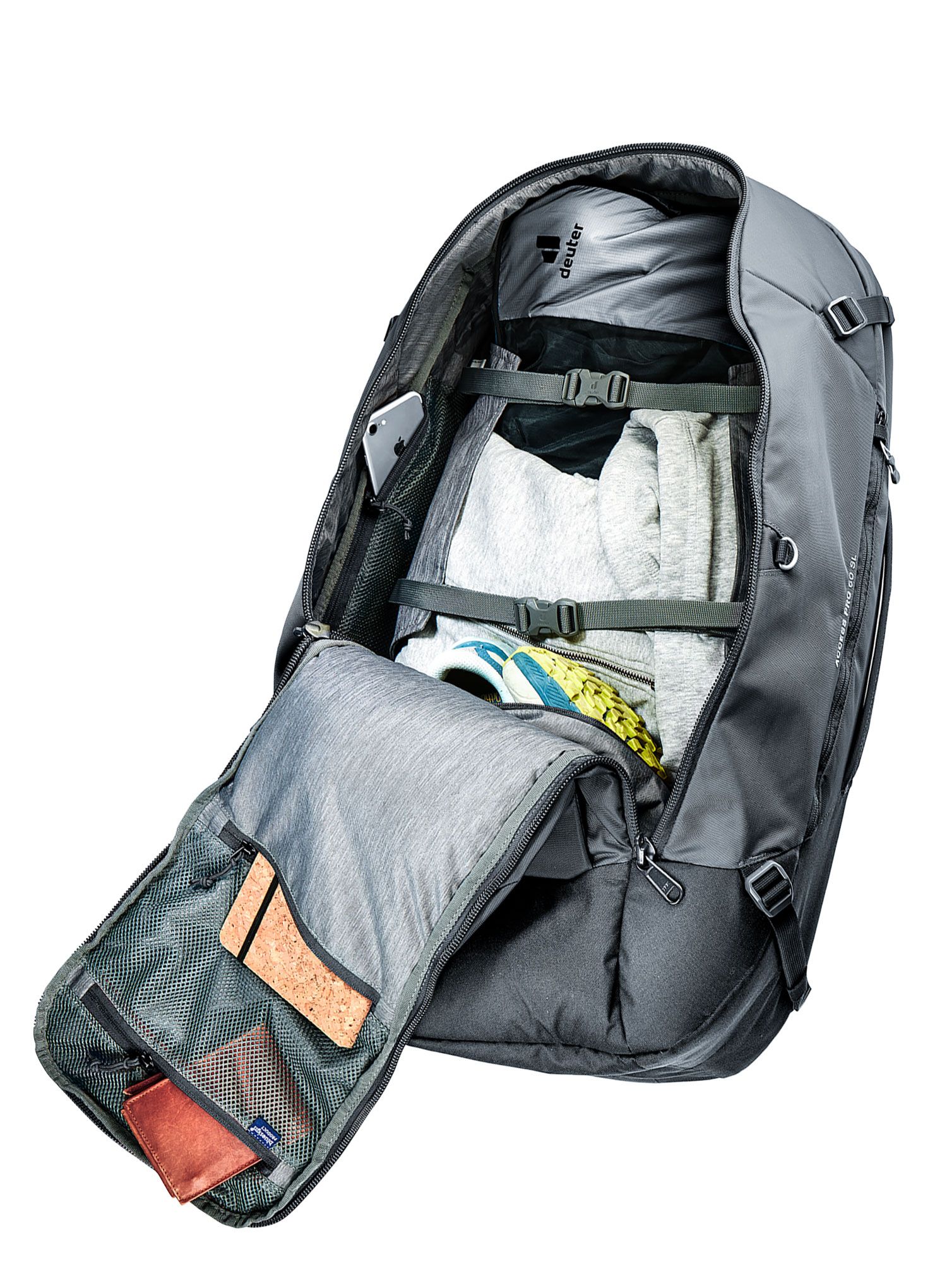Cestovní batoh dámský Deuter Access Pro 60 SL - black