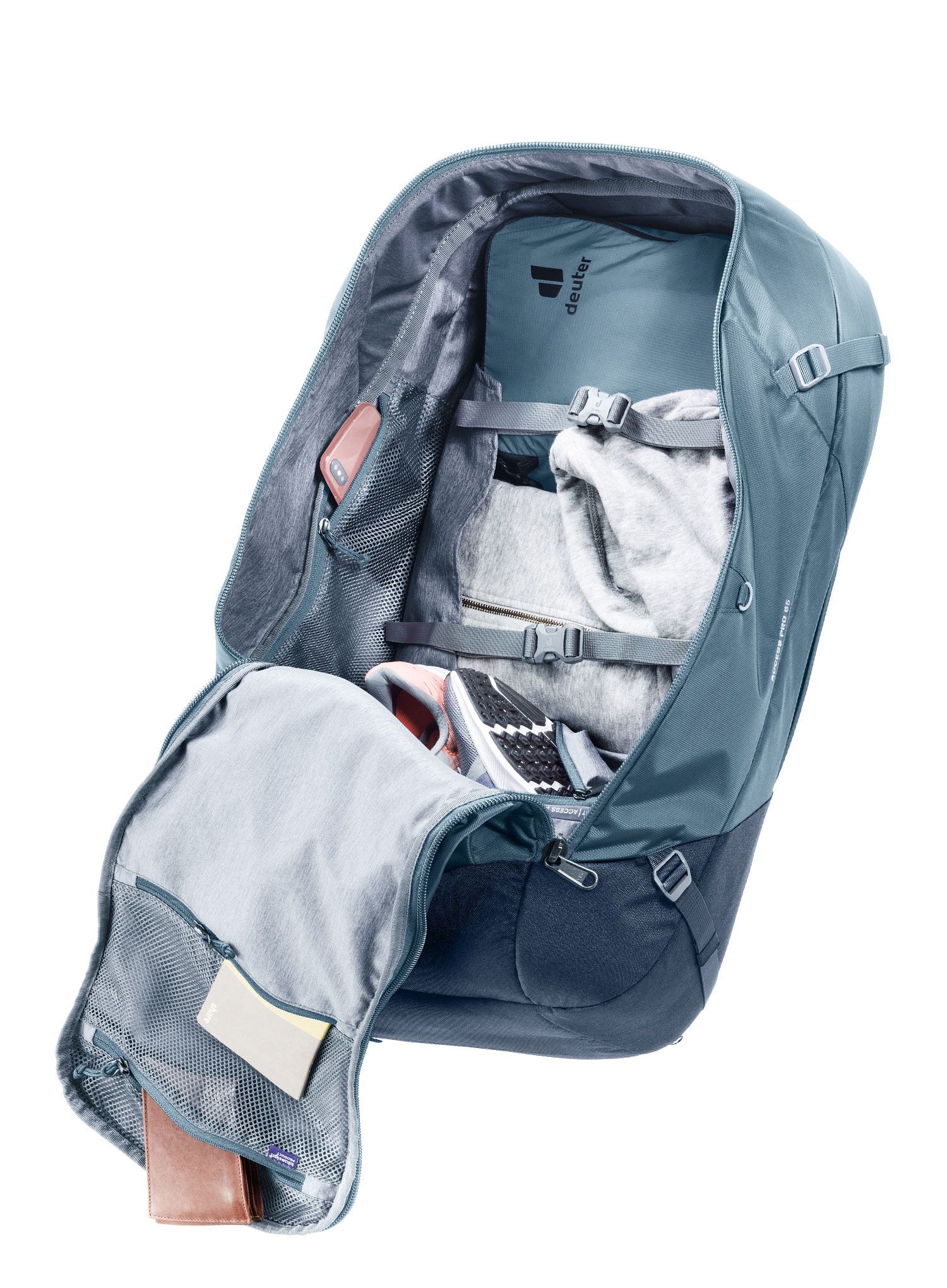 Cestovní batoh Deuter Access Pro 65 - atlantic/ink