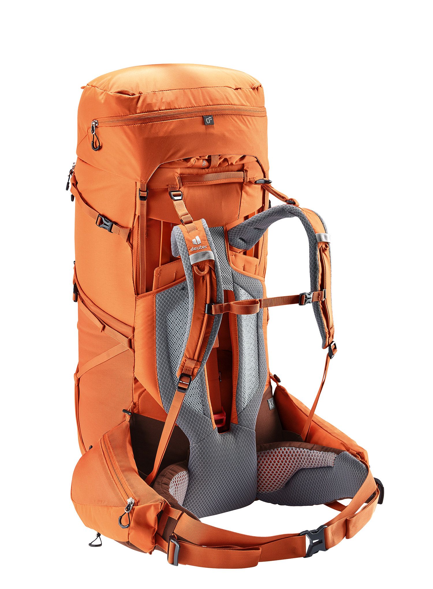 Dámský trekový batoh Deuter Aircontact 65+10 SL - chestnut/umbra