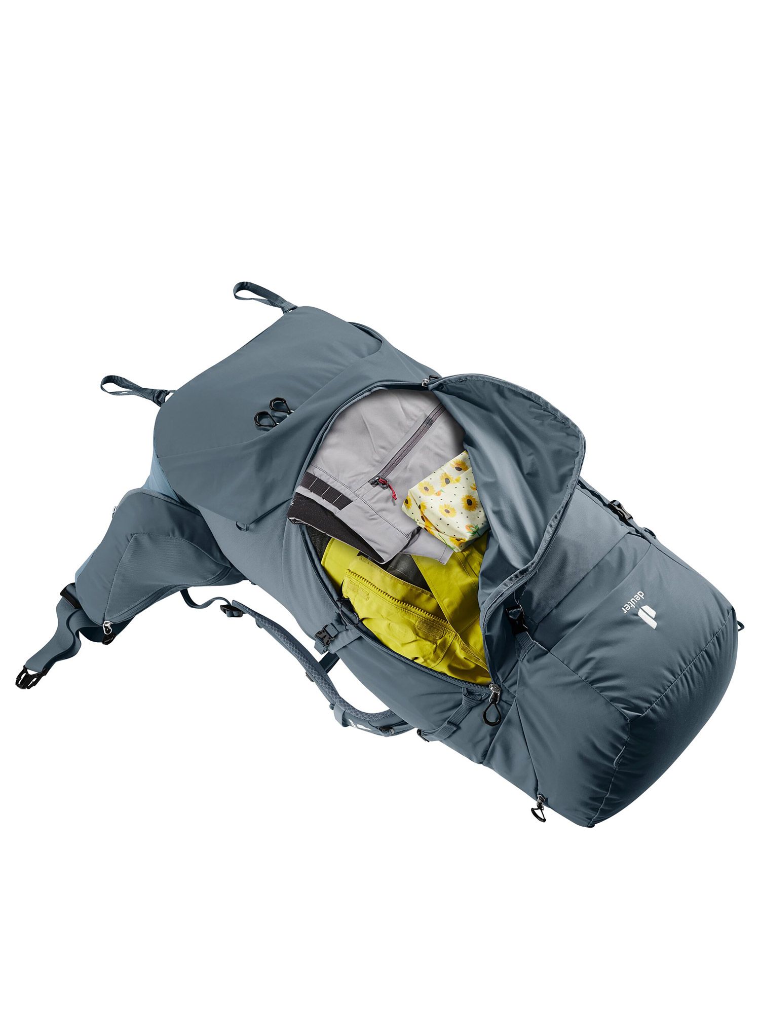 Trekový batoh Deuter Aircontact Core 70+10 - graphit/shale