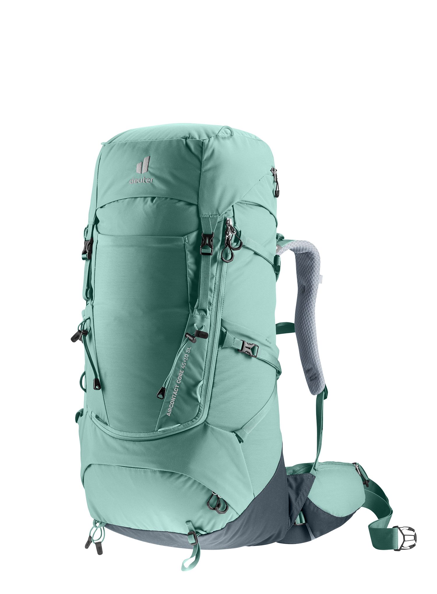 Dámský trekový batoh Deuter Aircontact Core 45+10 SL - jade/graphite