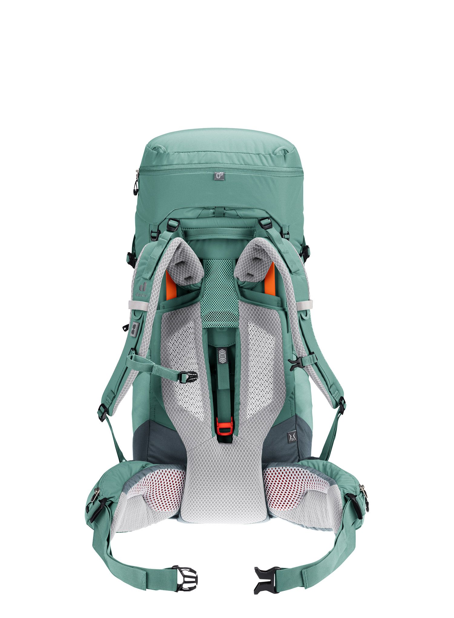 Dámský trekový batoh Deuter Aircontact Core 45+10 SL - jade/graphite