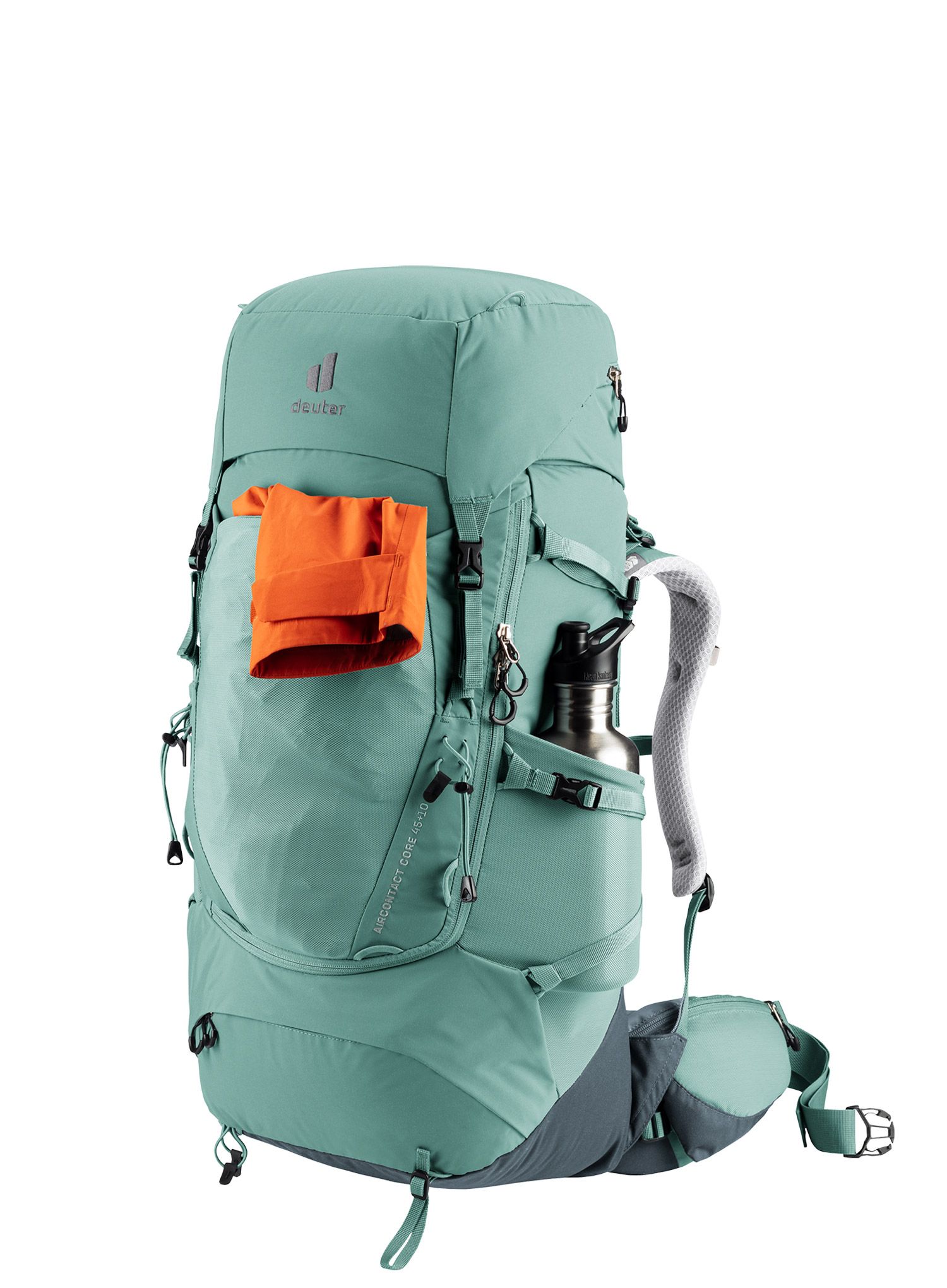 Dámský trekový batoh Deuter Aircontact Core 45+10 SL - jade/graphite