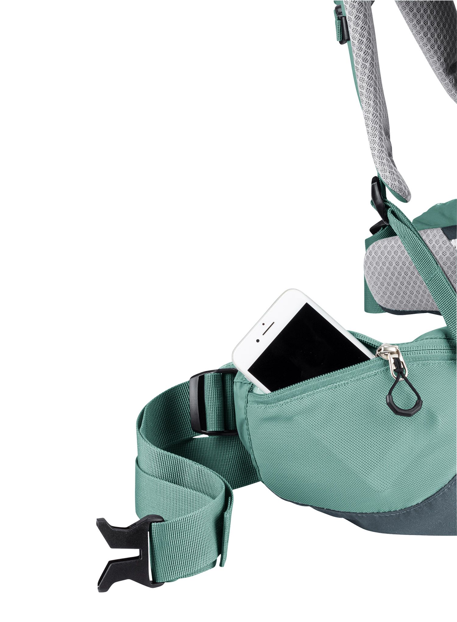 Dámský trekový batoh Deuter Aircontact Core 45+10 SL - jade/graphite