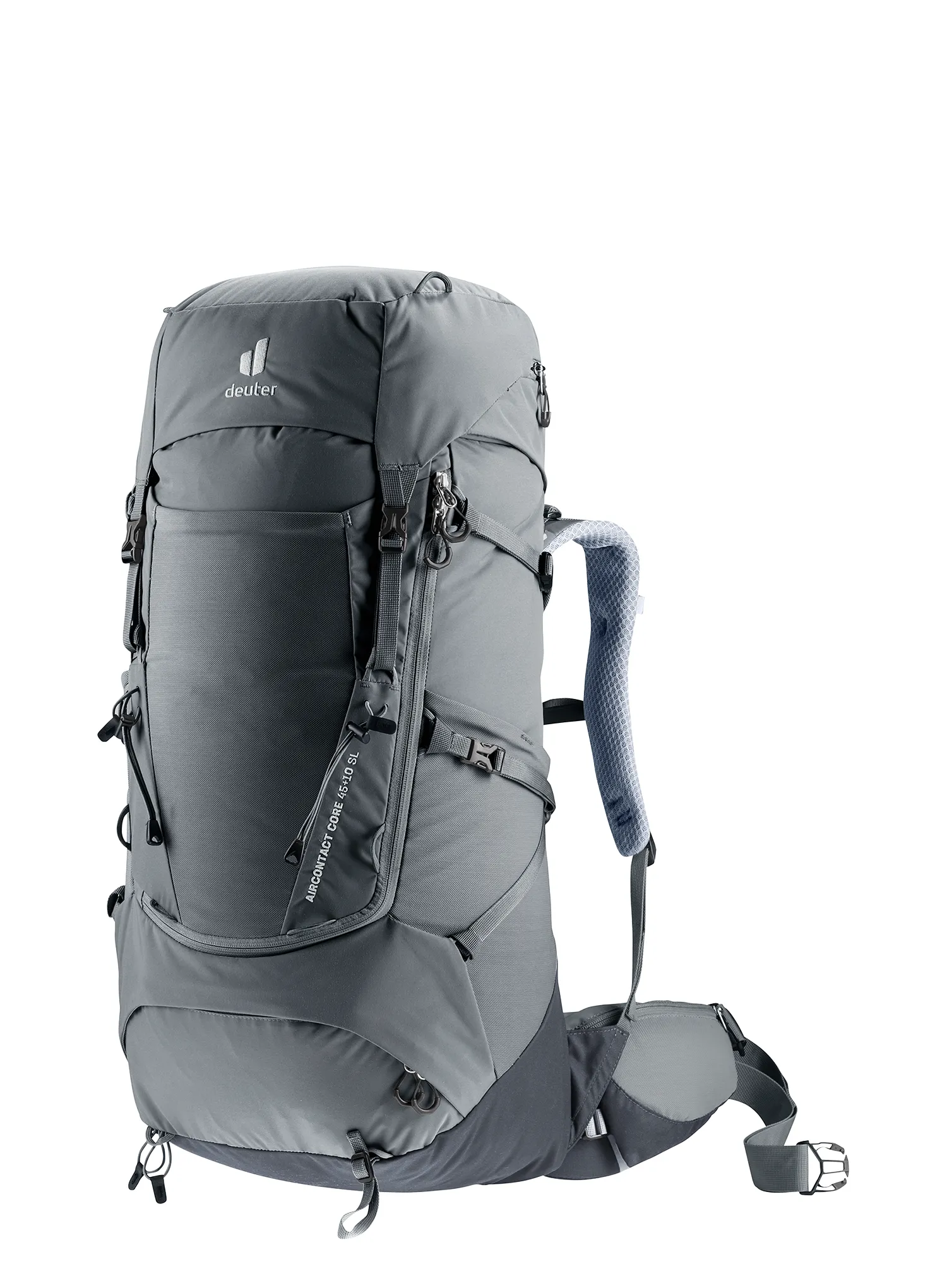 Dámský trekový batoh Deuter Aircontact Core 45 + 10 SL - graphite/black