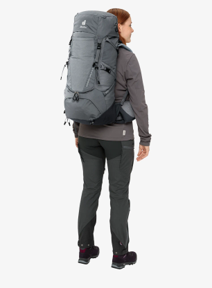 Dámský trekový batoh Deuter Aircontact Core 45 + 10 SL - graphite/black