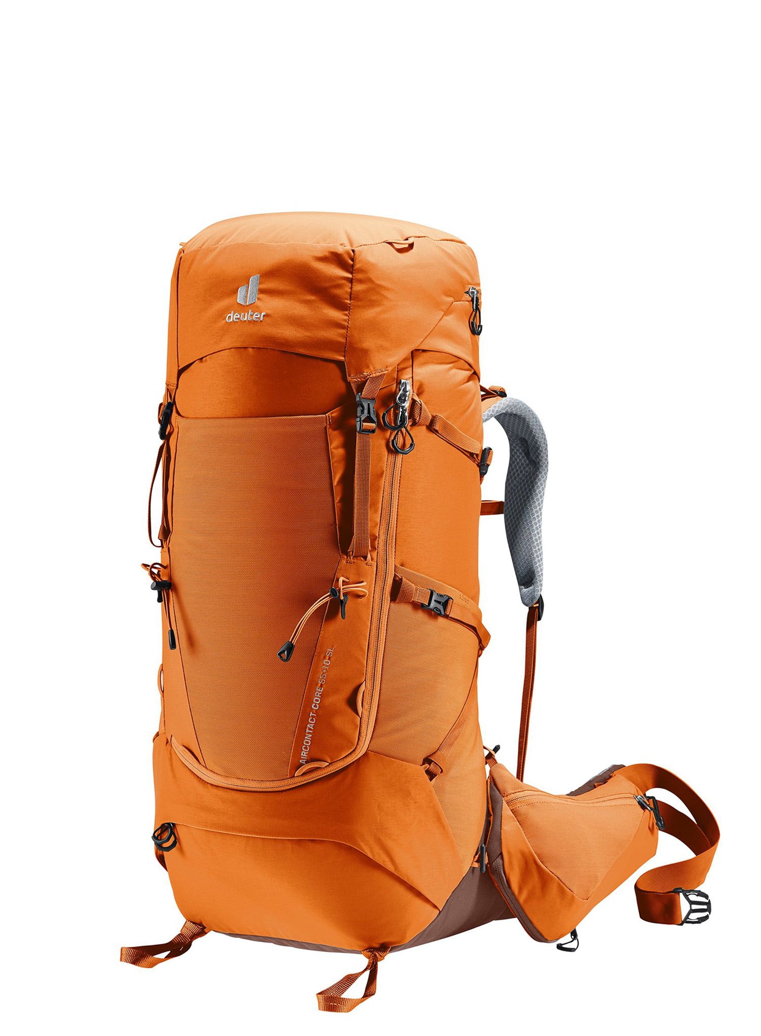 Dámský trekový batoh Deuter Aircontact Core 55+10 SL - chestnut/umbra