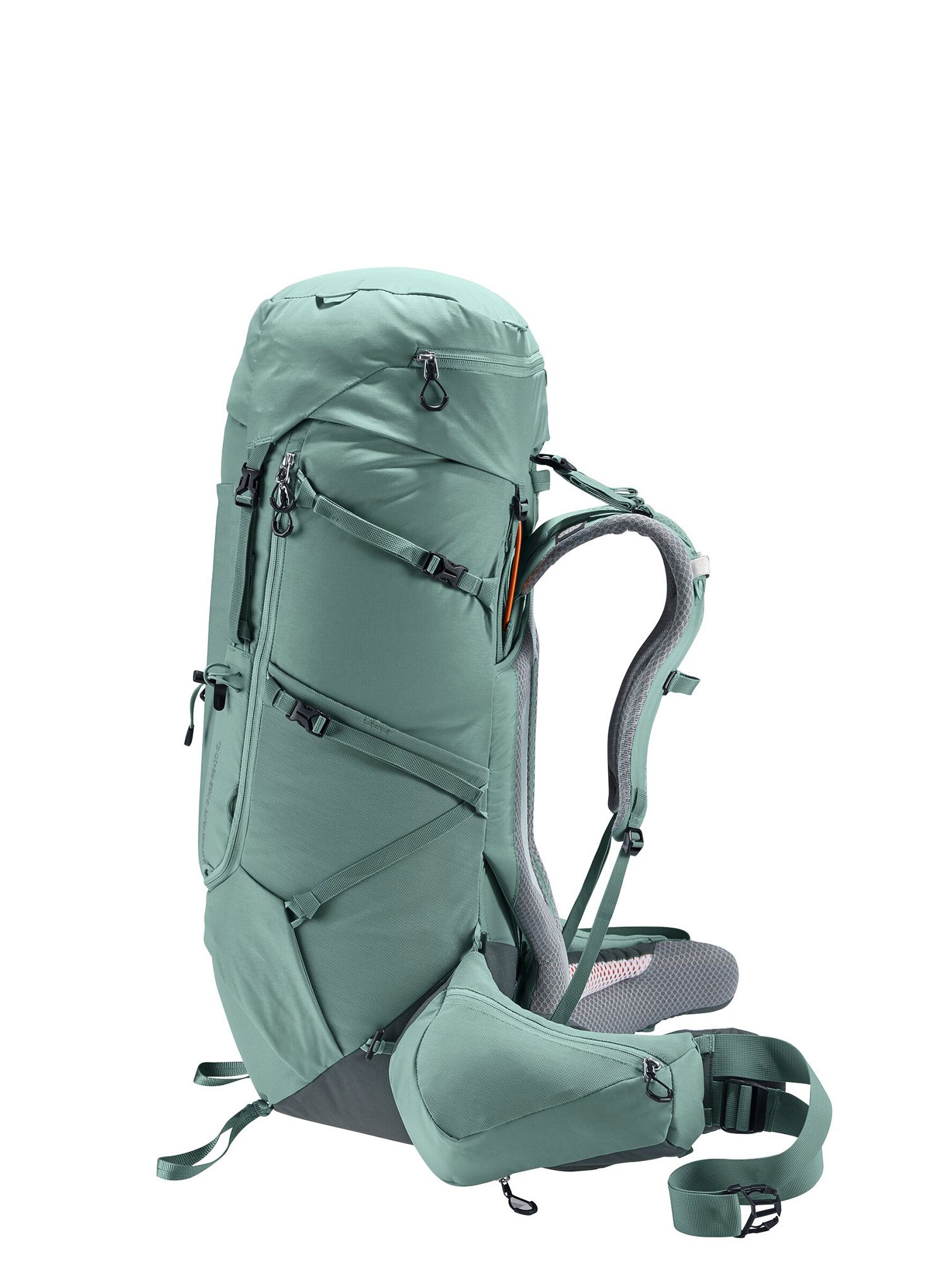 Dámský trekový batoh Deuter Aircontact Core 55+10 SL - jade/graphit