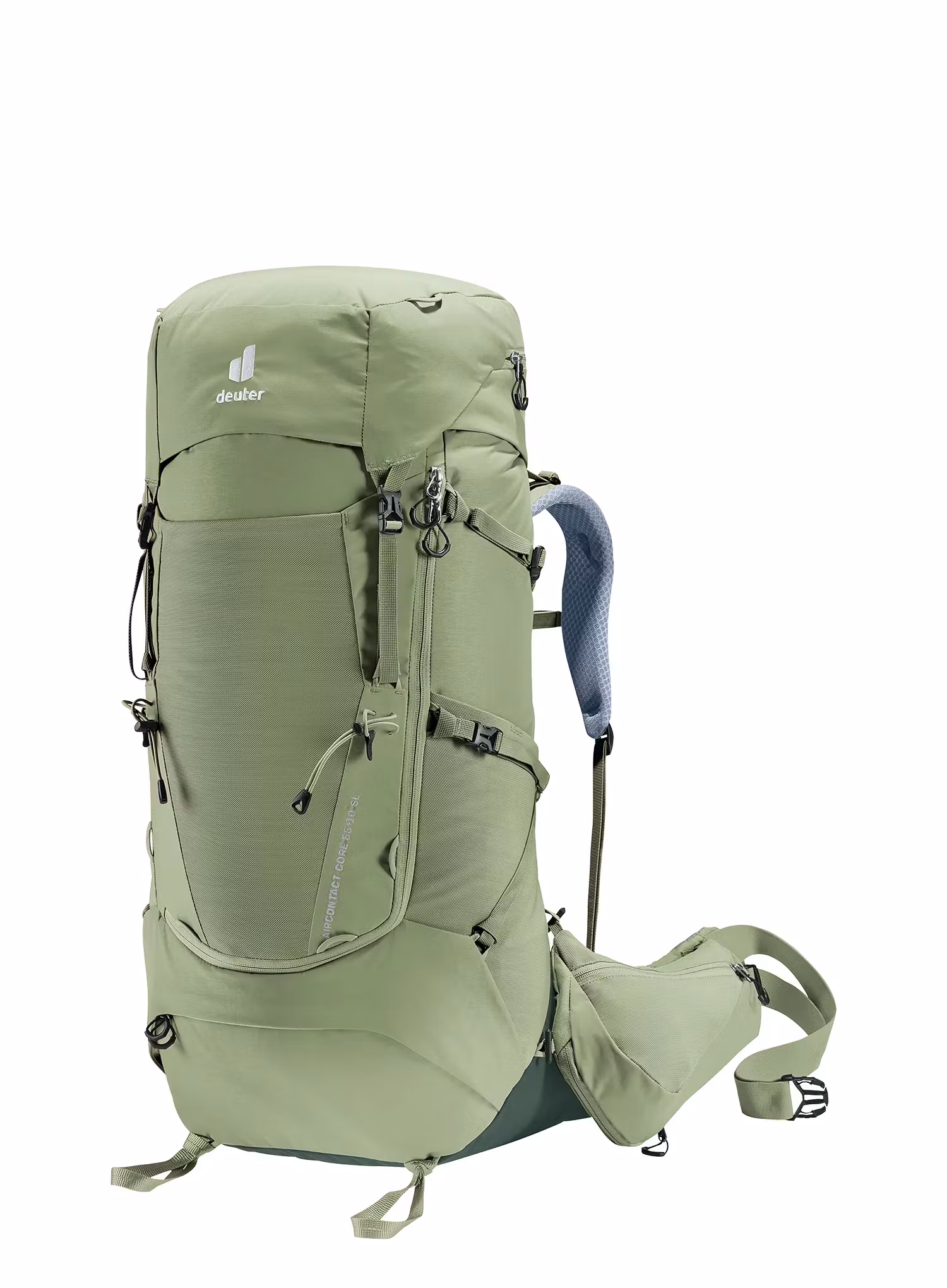 Dámský trekový batoh Deuter Aircontact Core 55 + 10 SL - grove/ivy
