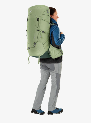 Dámský trekový batoh Deuter Aircontact Core 55 + 10 SL - grove/ivy
