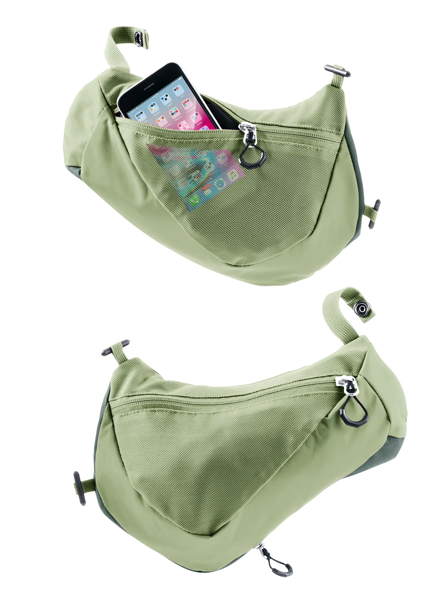 Dámský trekový batoh Deuter Aircontact Core 55 + 10 SL - grove/ivy