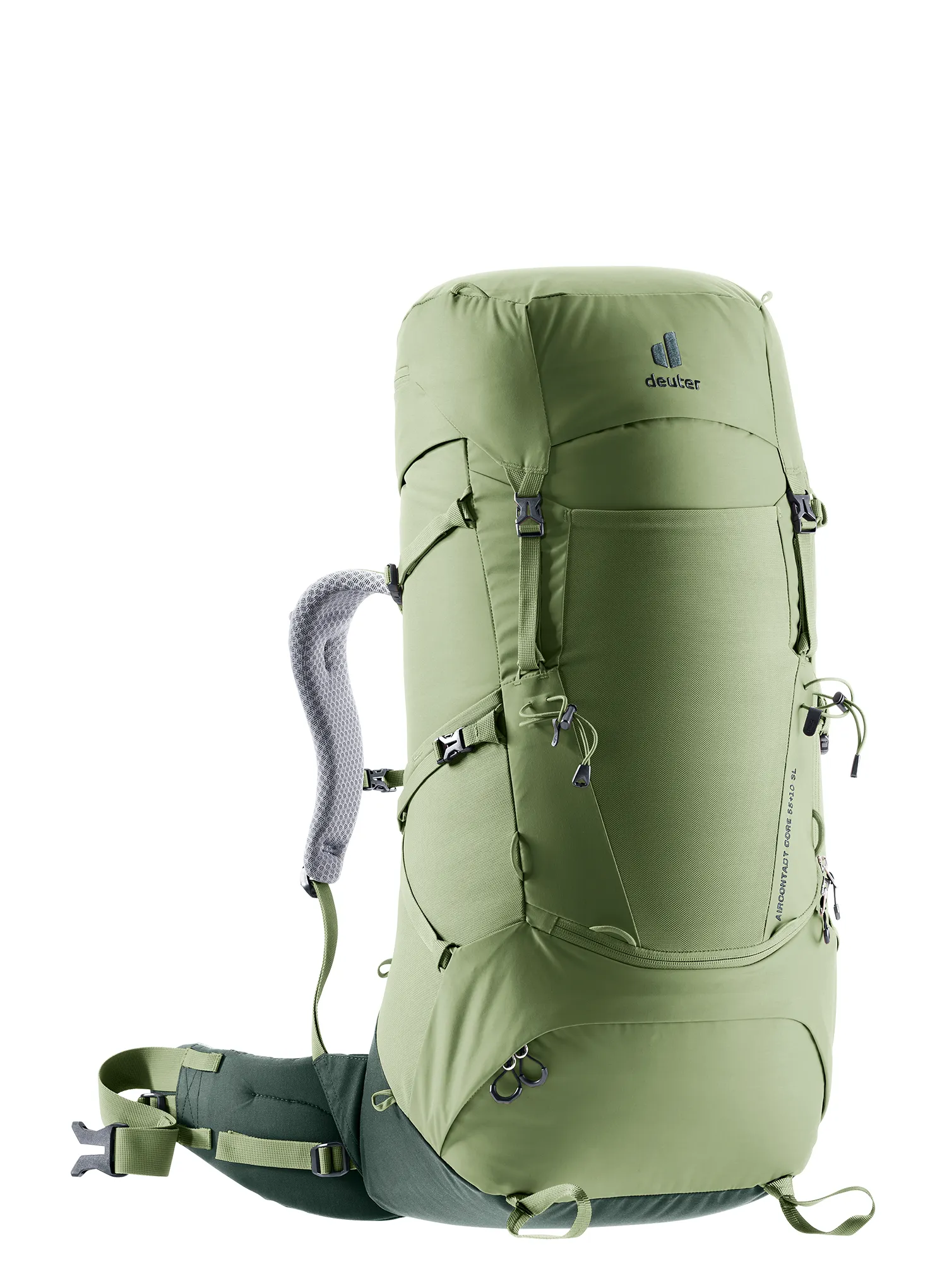 Dámský trekový batoh Deuter Aircontact Core 55 + 10 SL - grove/ivy