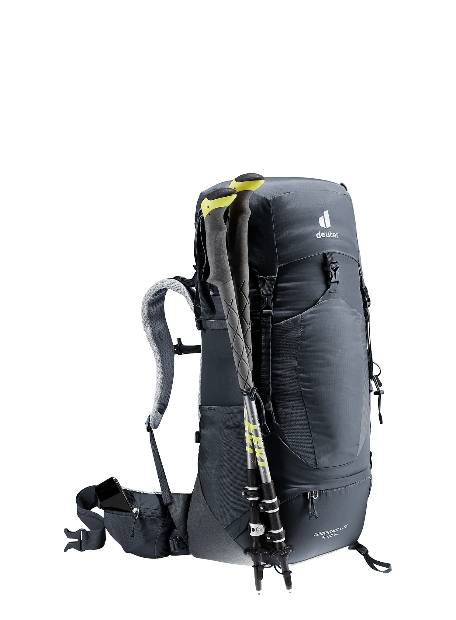 Dámský trekový batoh Deuter Aircontact Lite 35 + 10 SL - black/graphite