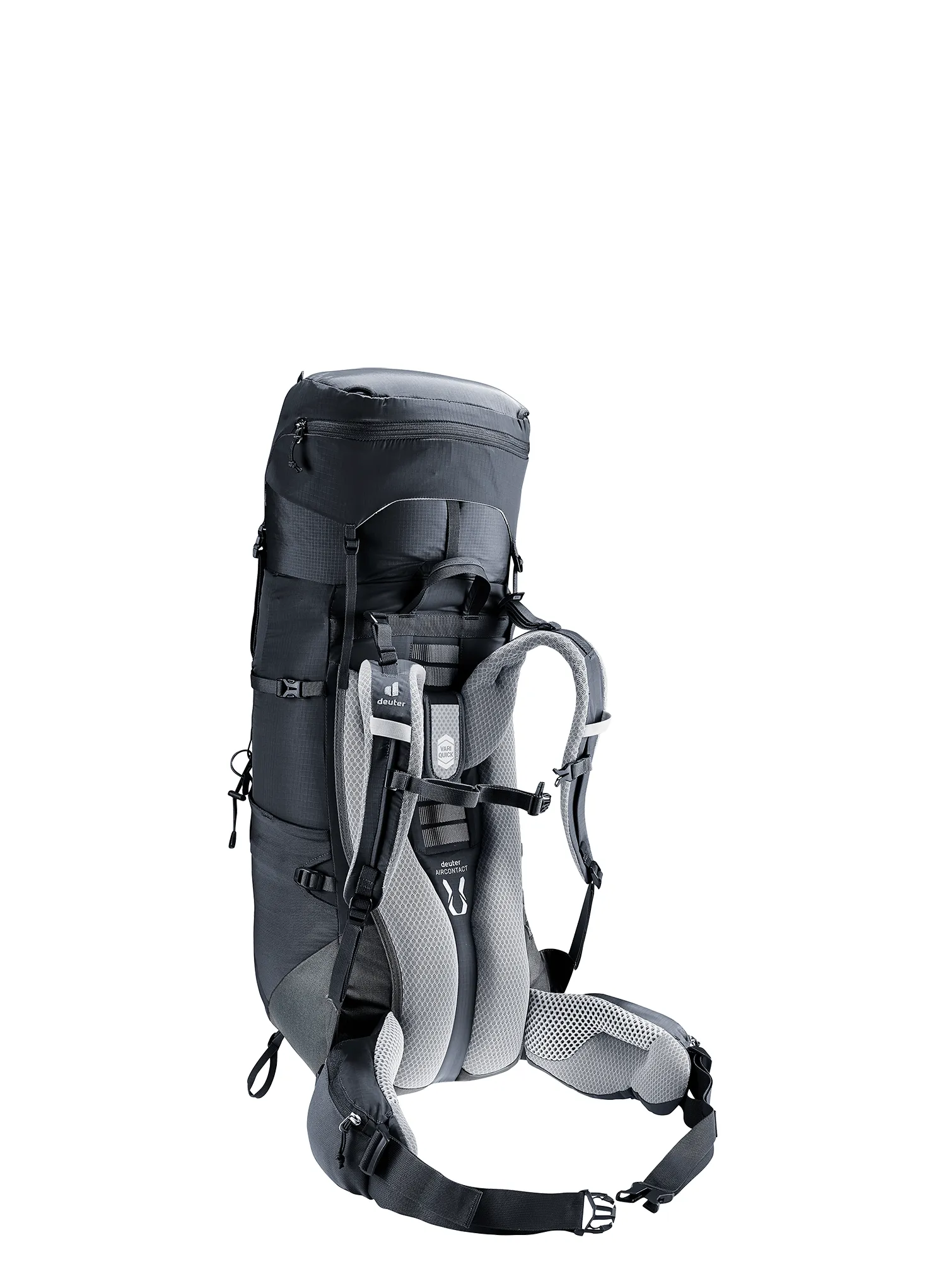 Dámský trekový batoh Deuter Aircontact Lite 35 + 10 SL - black/graphite