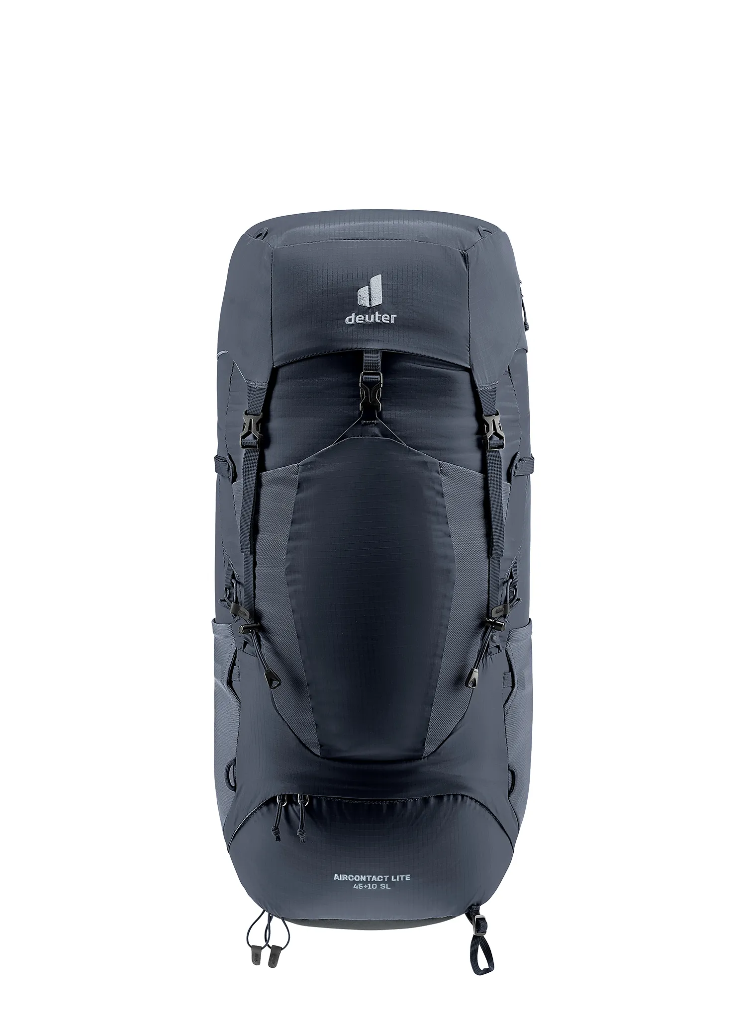 Dámský trekový batoh Deuter Aircontact Lite 45 + 10 SL - black/graphite