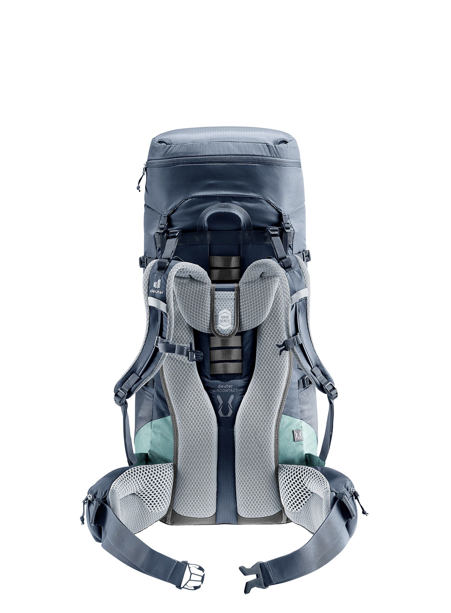 Dámský trekový batoh Deuter Aircontact Lite 45 + 10 SL - ink/jade