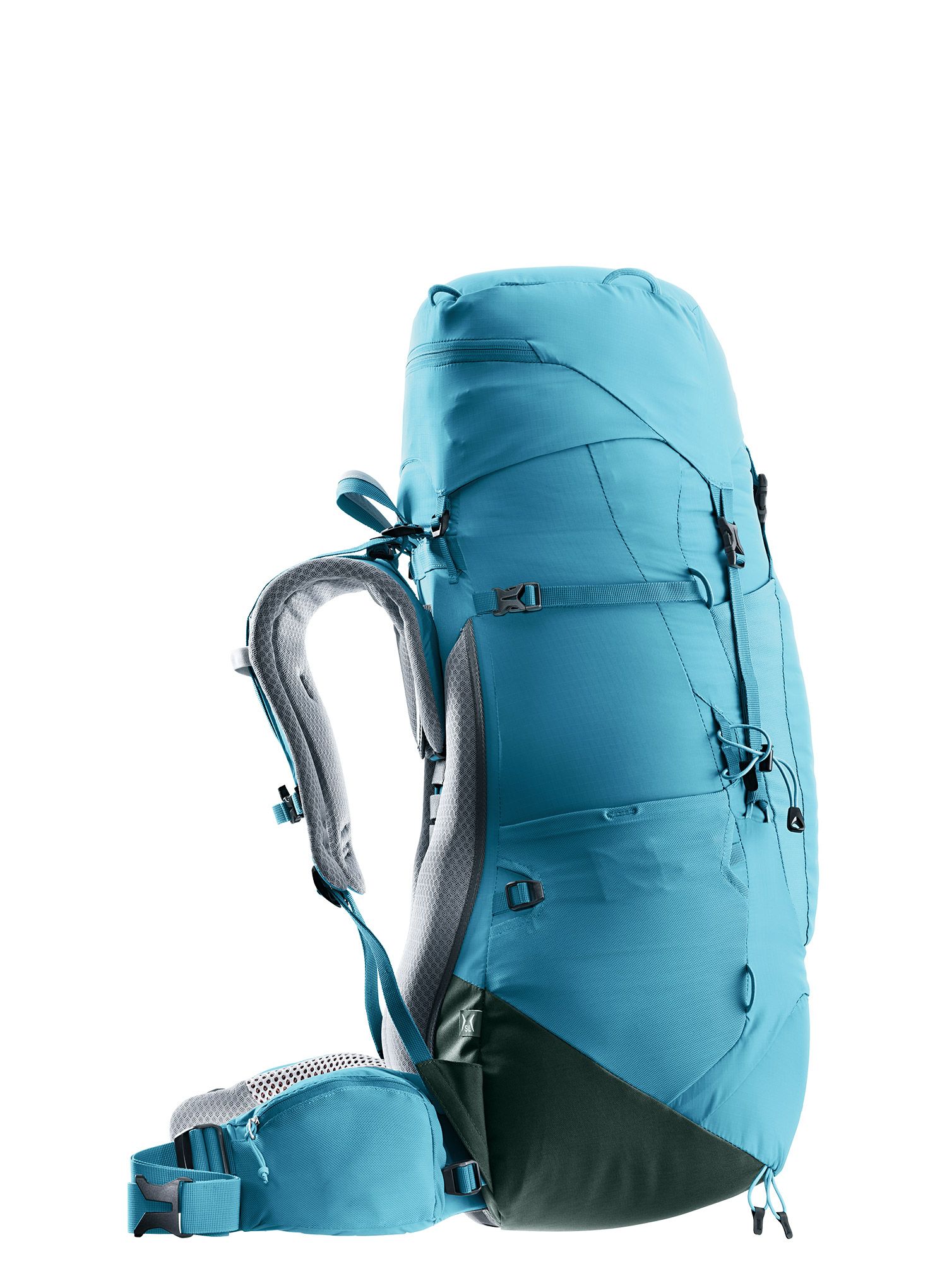 Dámský trekový batoh Deuter Aircontact Lite 45 + 10 SL - lagoon/ivy